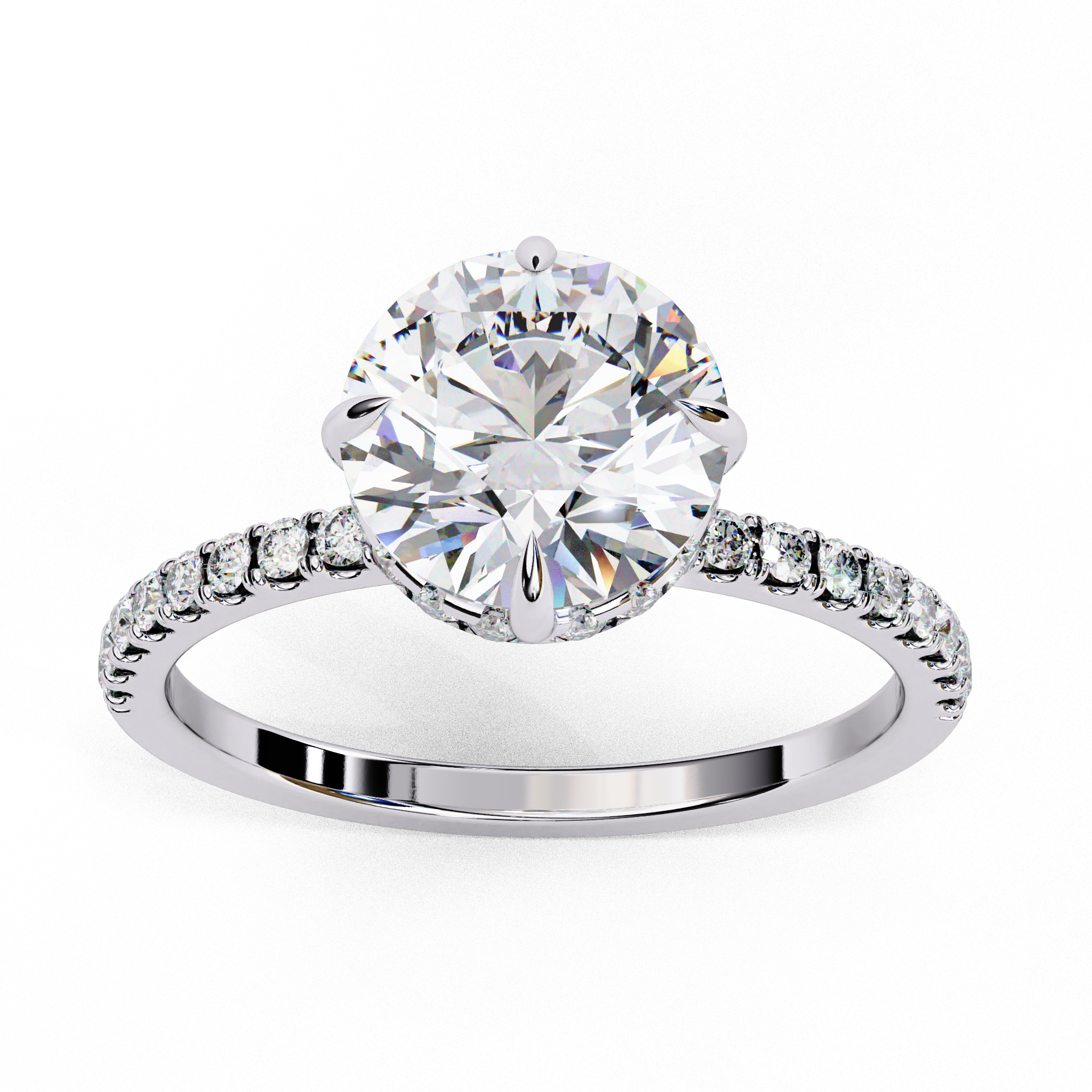 Insignia Solitaire Ring