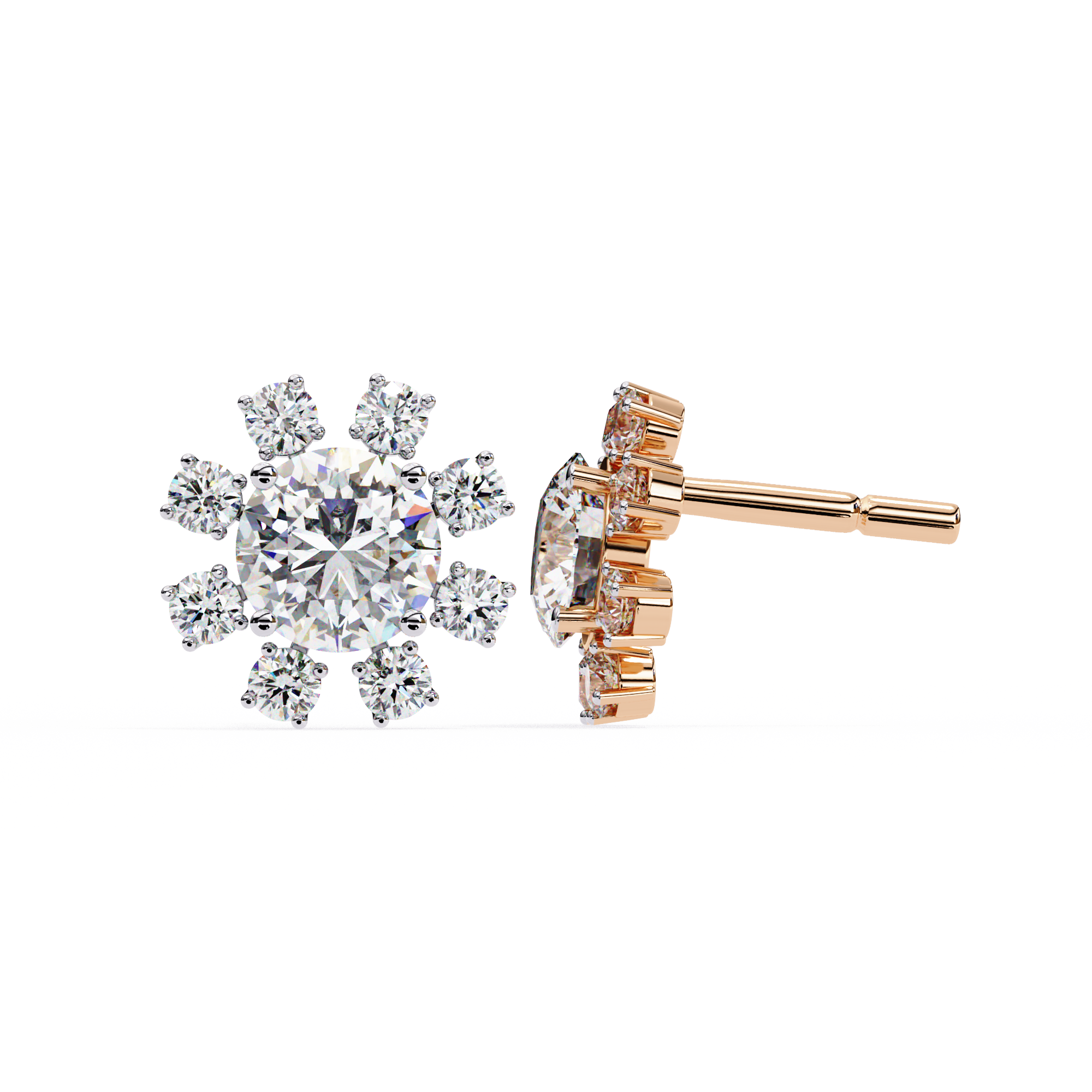 Gracie Diamond Stud