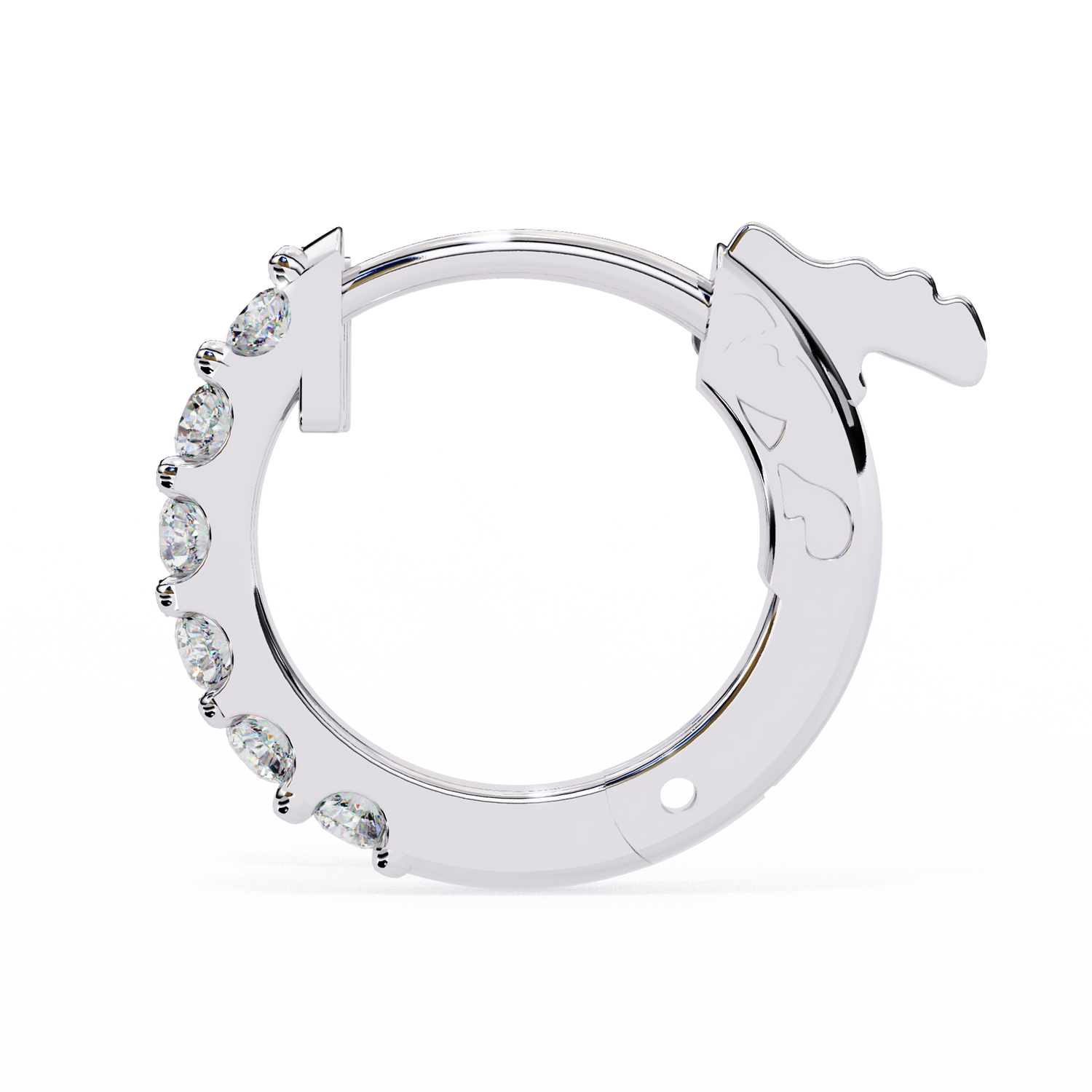 Emerson Diamond Hoop