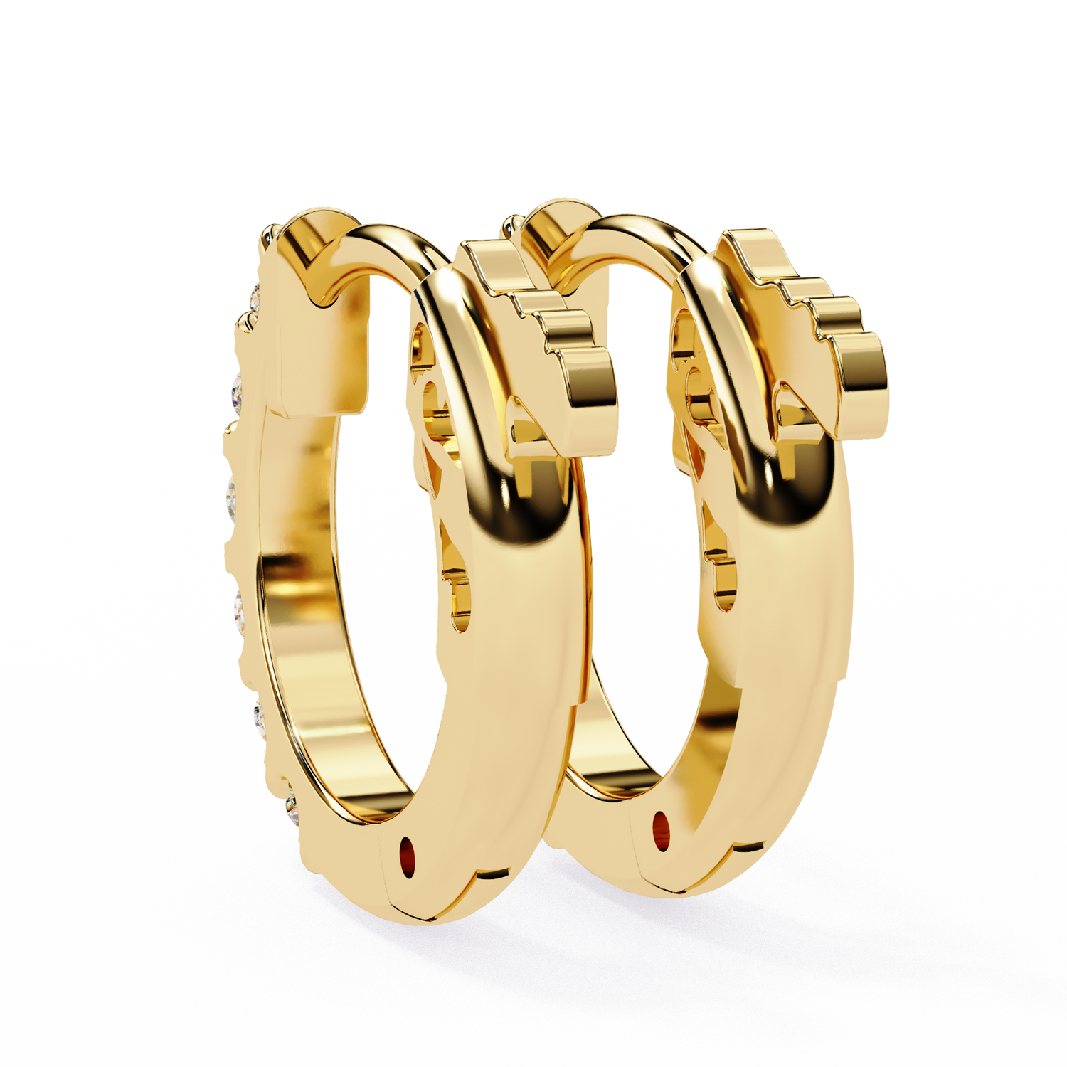 Emerson Diamond Hoop