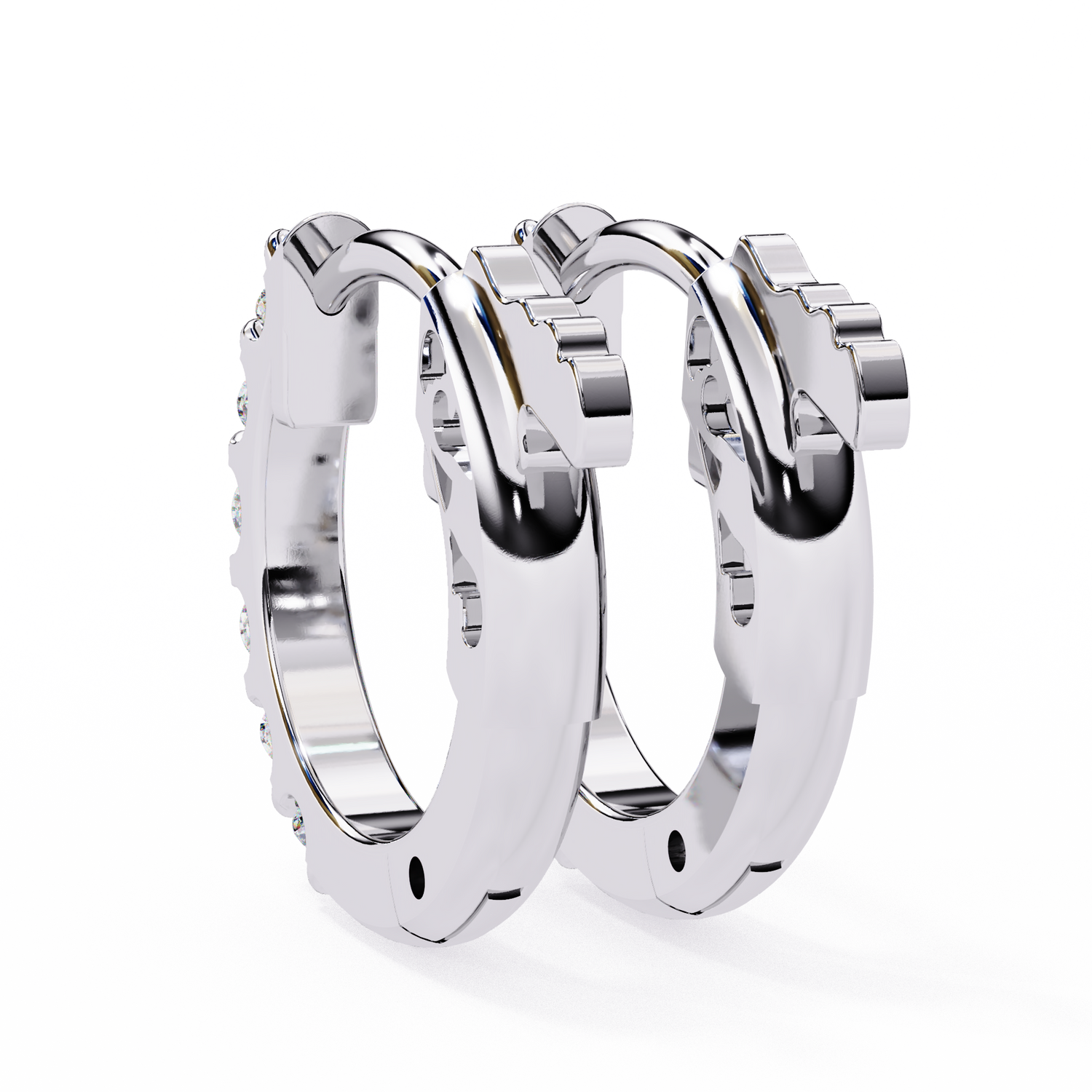 Emerson Diamond Hoop