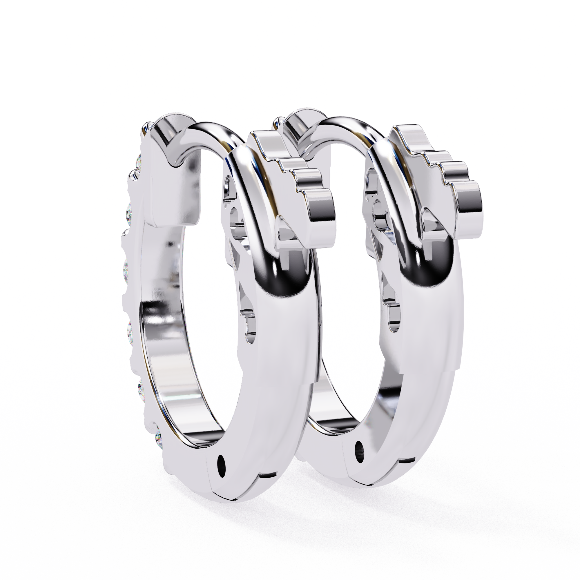 Emerson Diamond Hoop