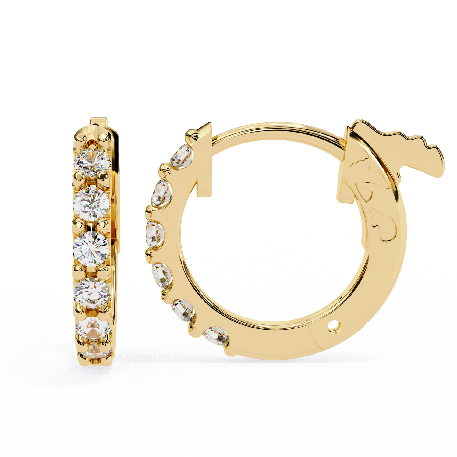 Emerson Diamond Hoop