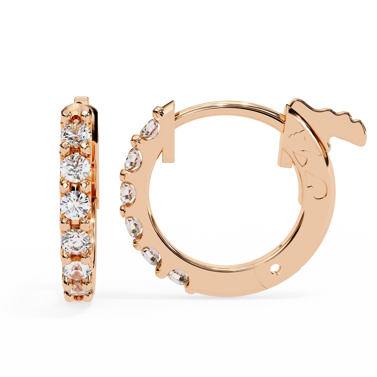 Emerson Diamond Hoop