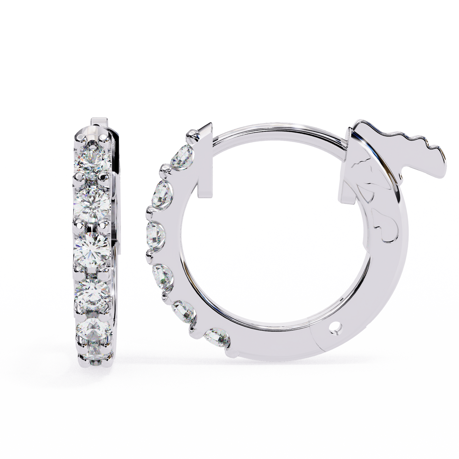Emerson Diamond Hoop