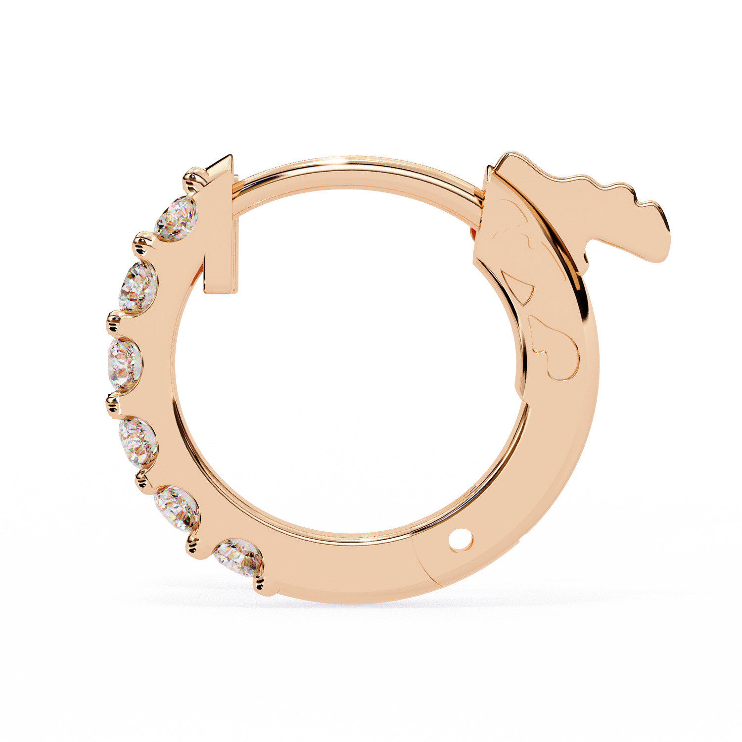 Emerson Diamond Hoop