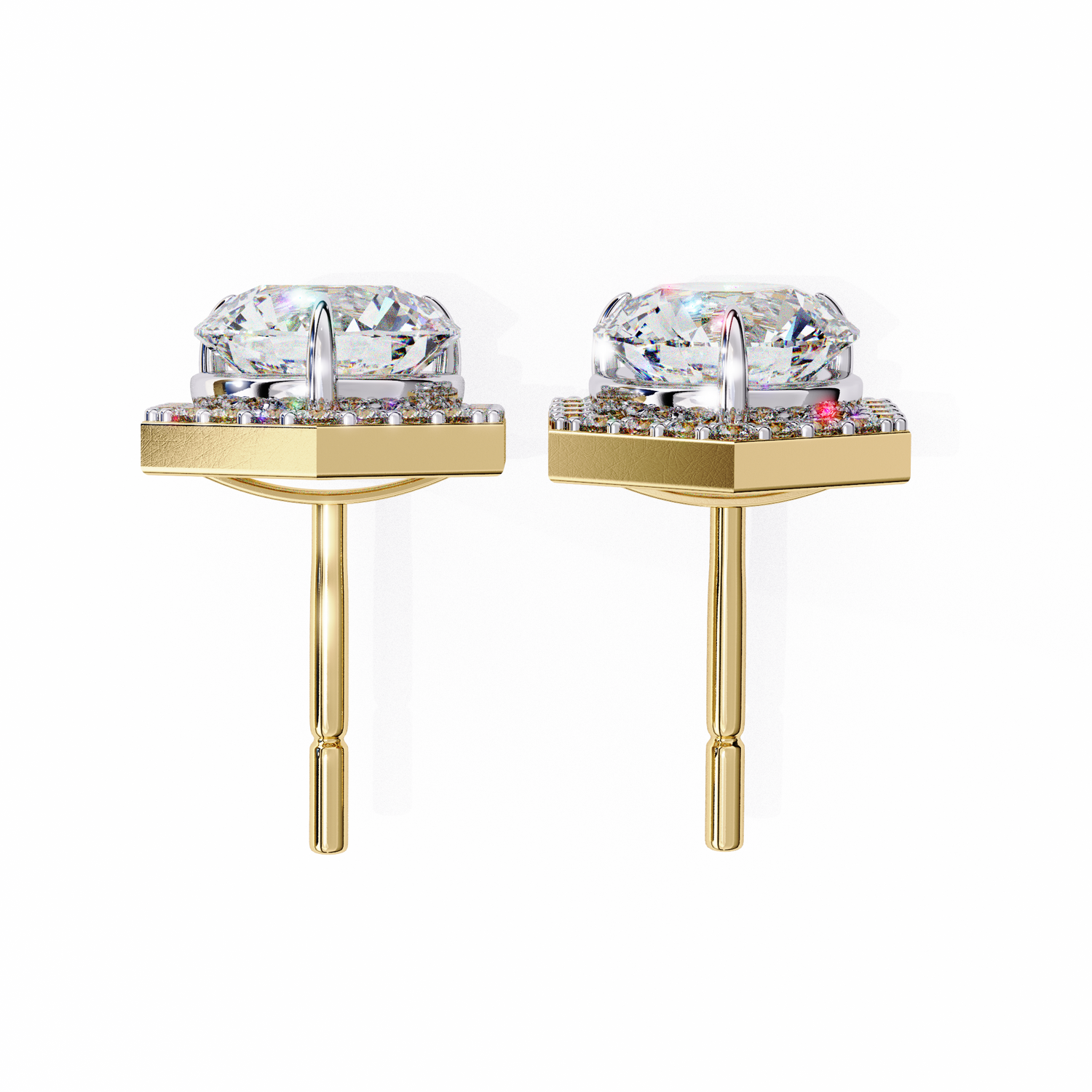 Rachel Solitaire Earring