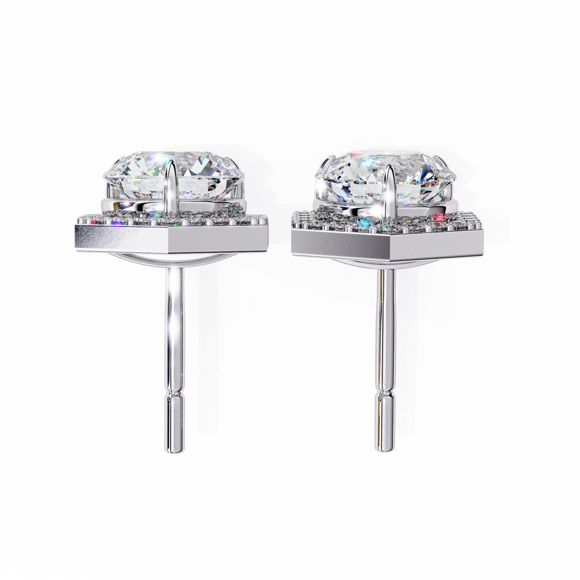 Rachel Solitaire Earring