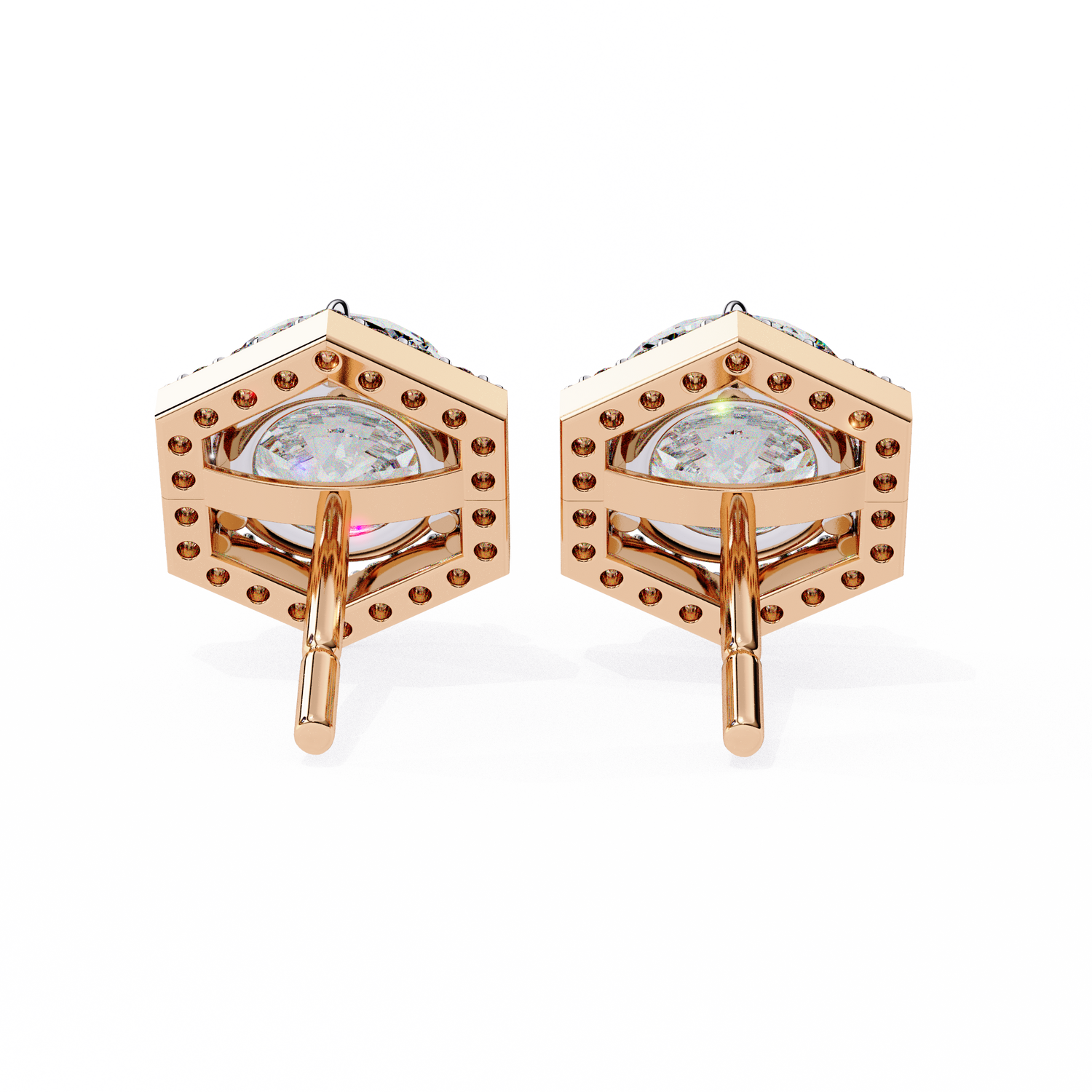 Rachel Solitaire Earring