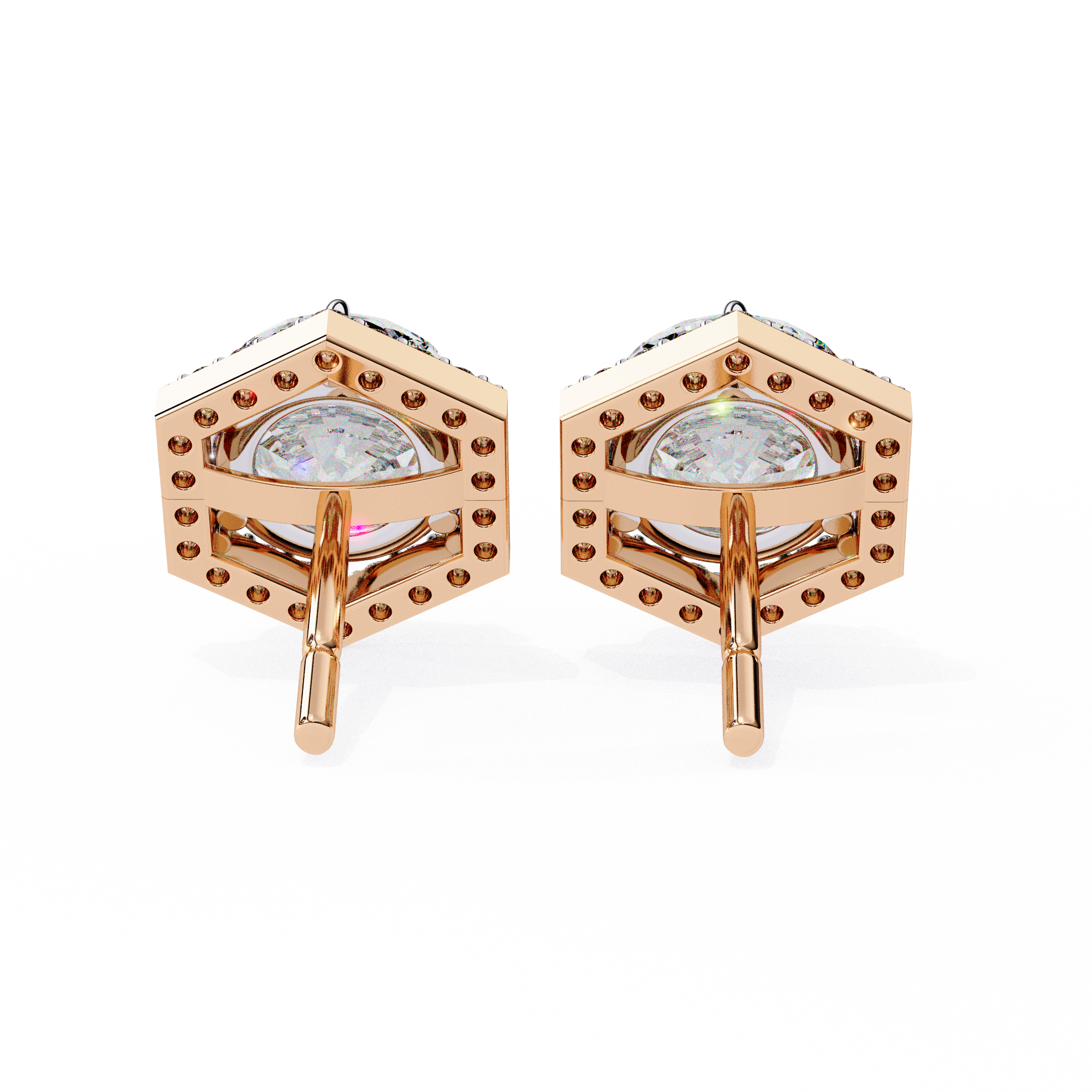 Rachel Solitaire Earring