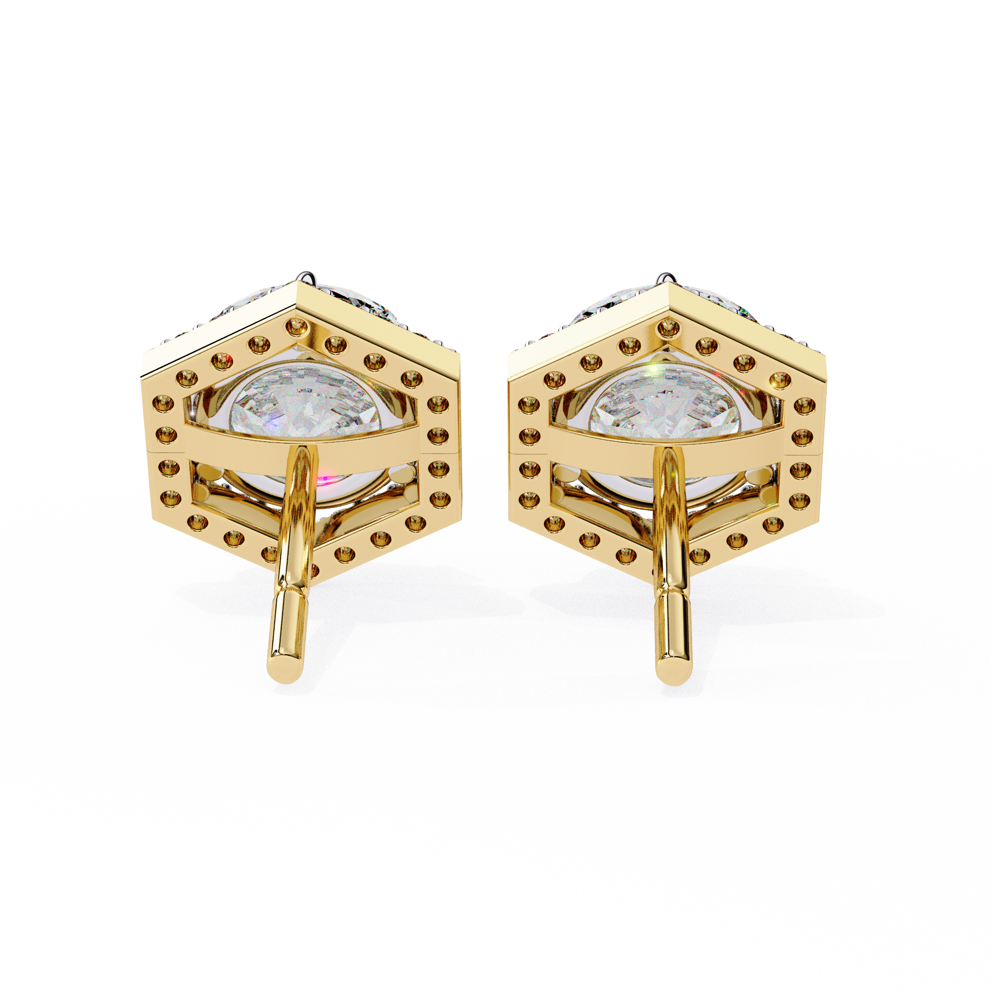 Rachel Solitaire Earring