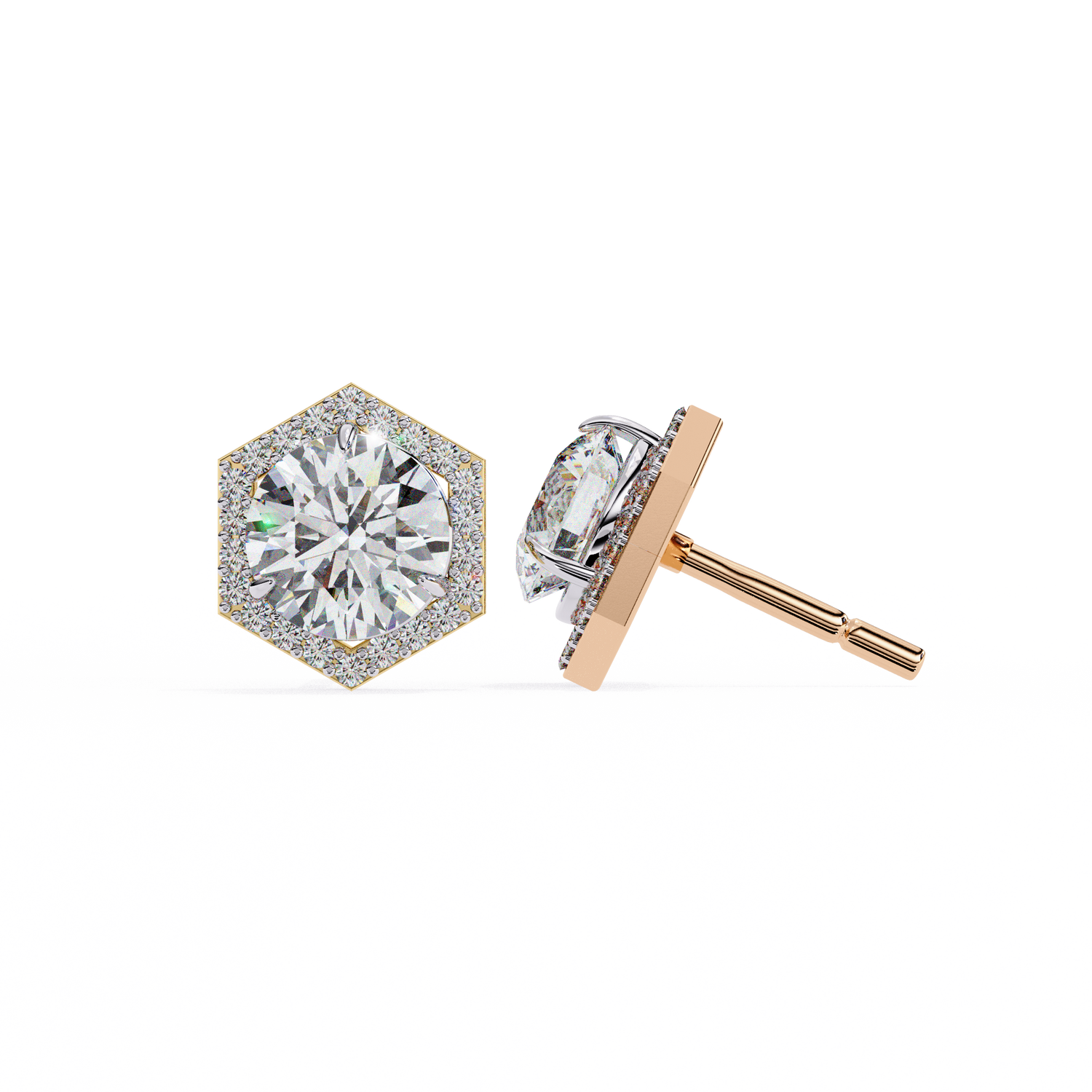 Rachel Solitaire Earring