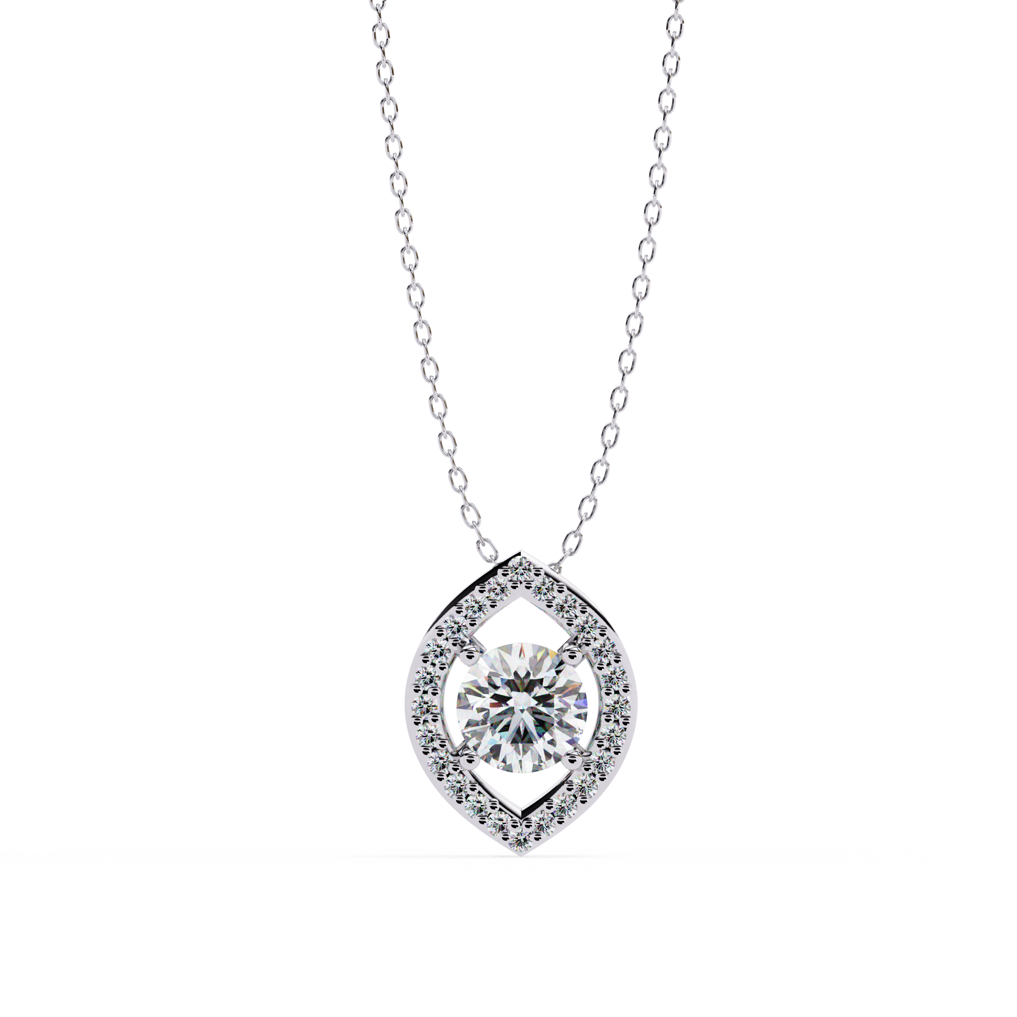 mille Solitaire Pendant