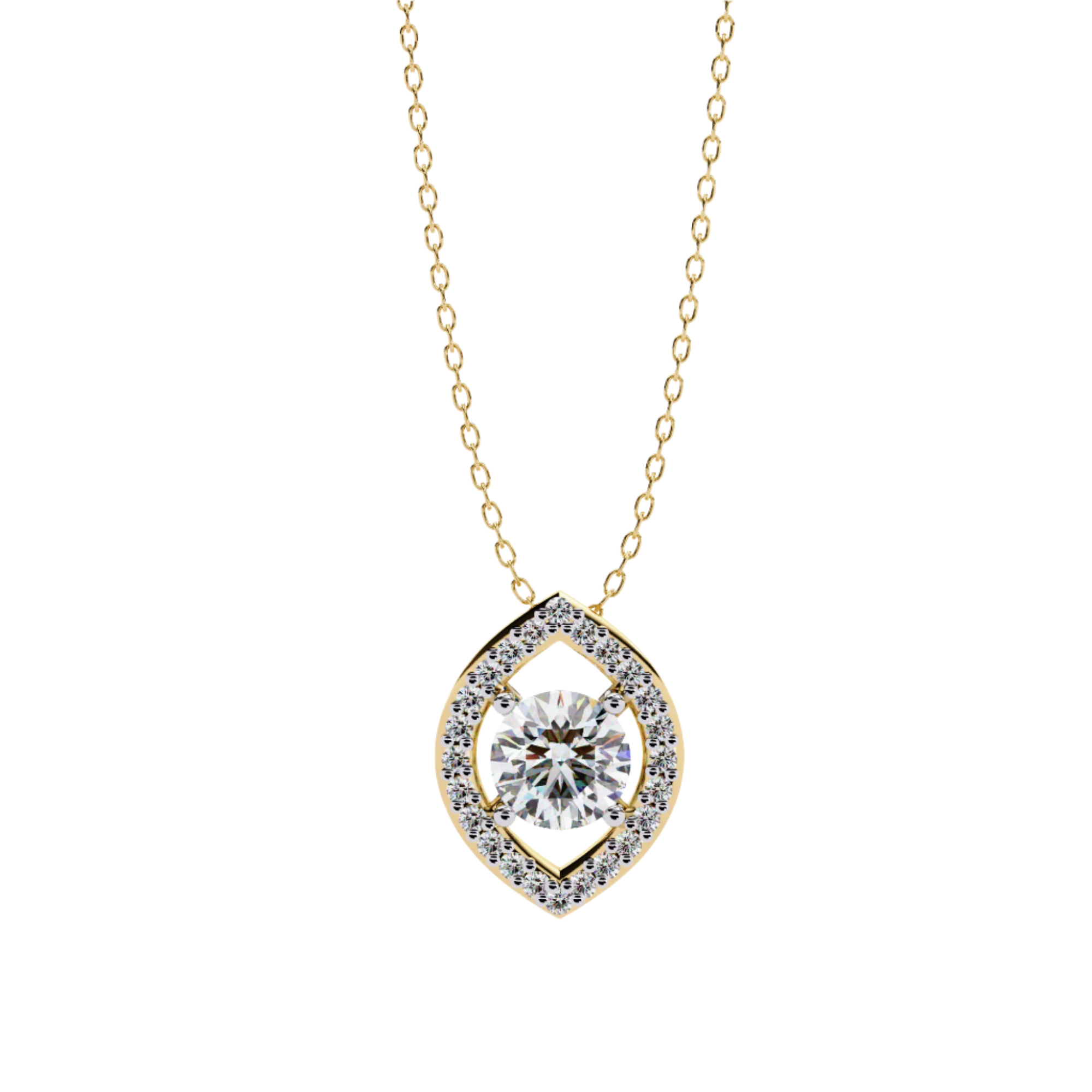 mille Solitaire Pendant