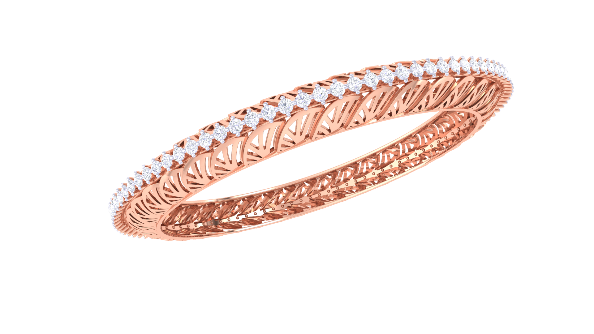 Lydia Diamond Bangle