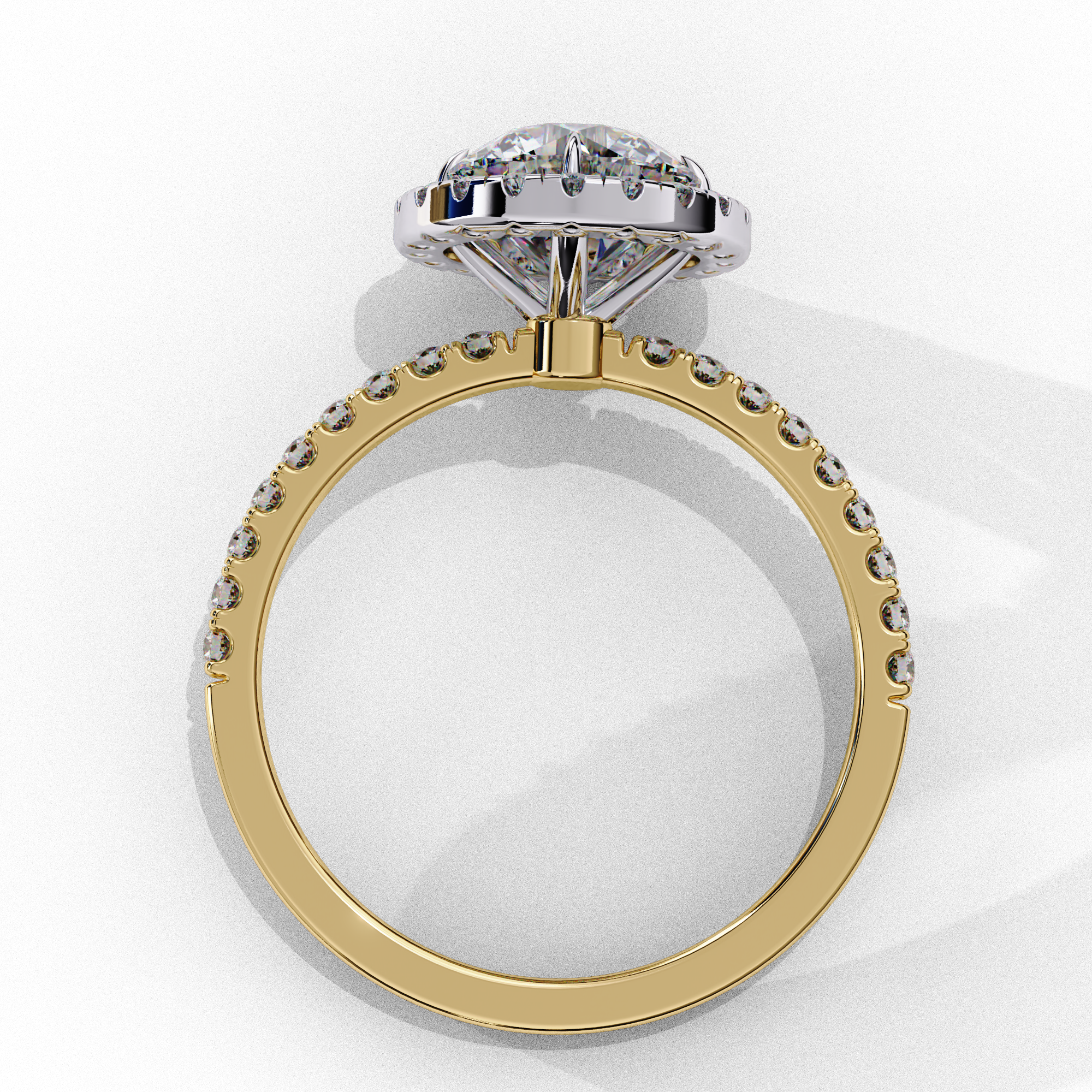Zavian Solitaire Ring