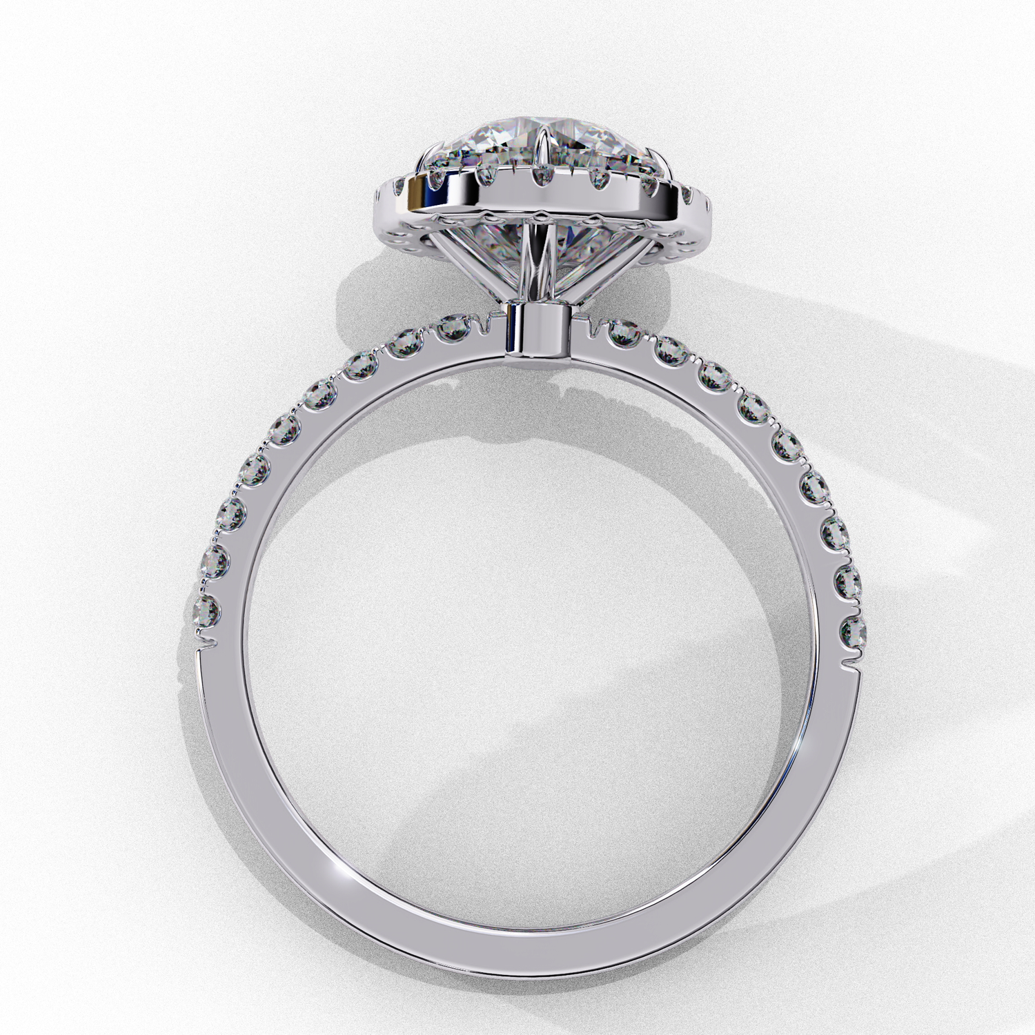 Zavian Solitaire Ring