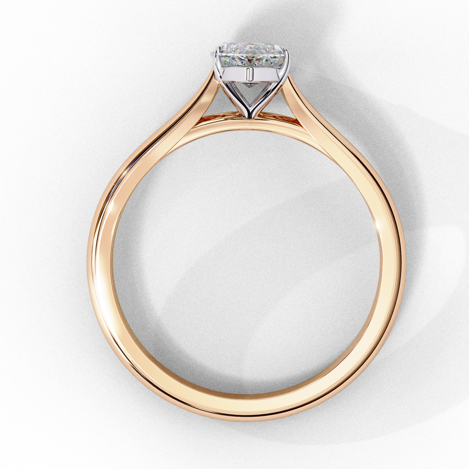 Arista Solitaire Ring