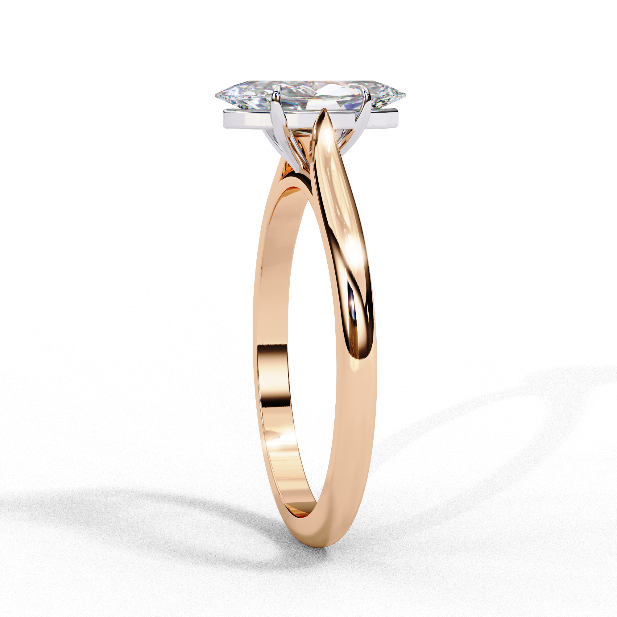 Arista Solitaire Ring