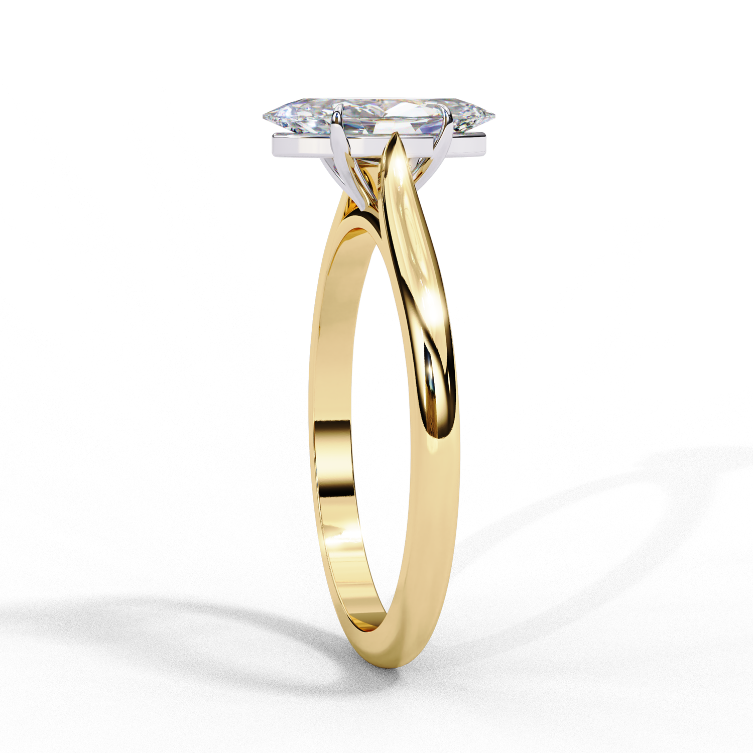 Arista Solitaire Ring