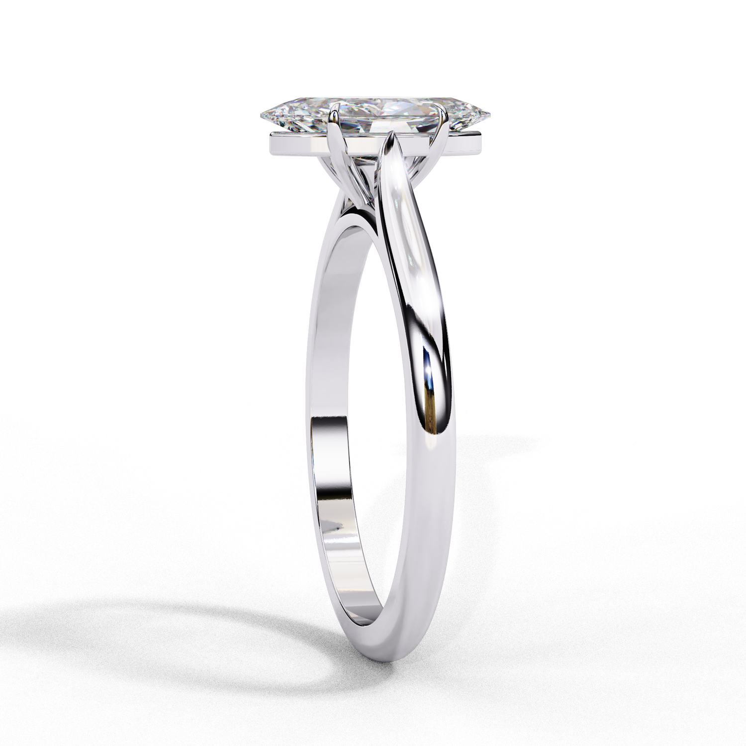 Arista Solitaire Ring