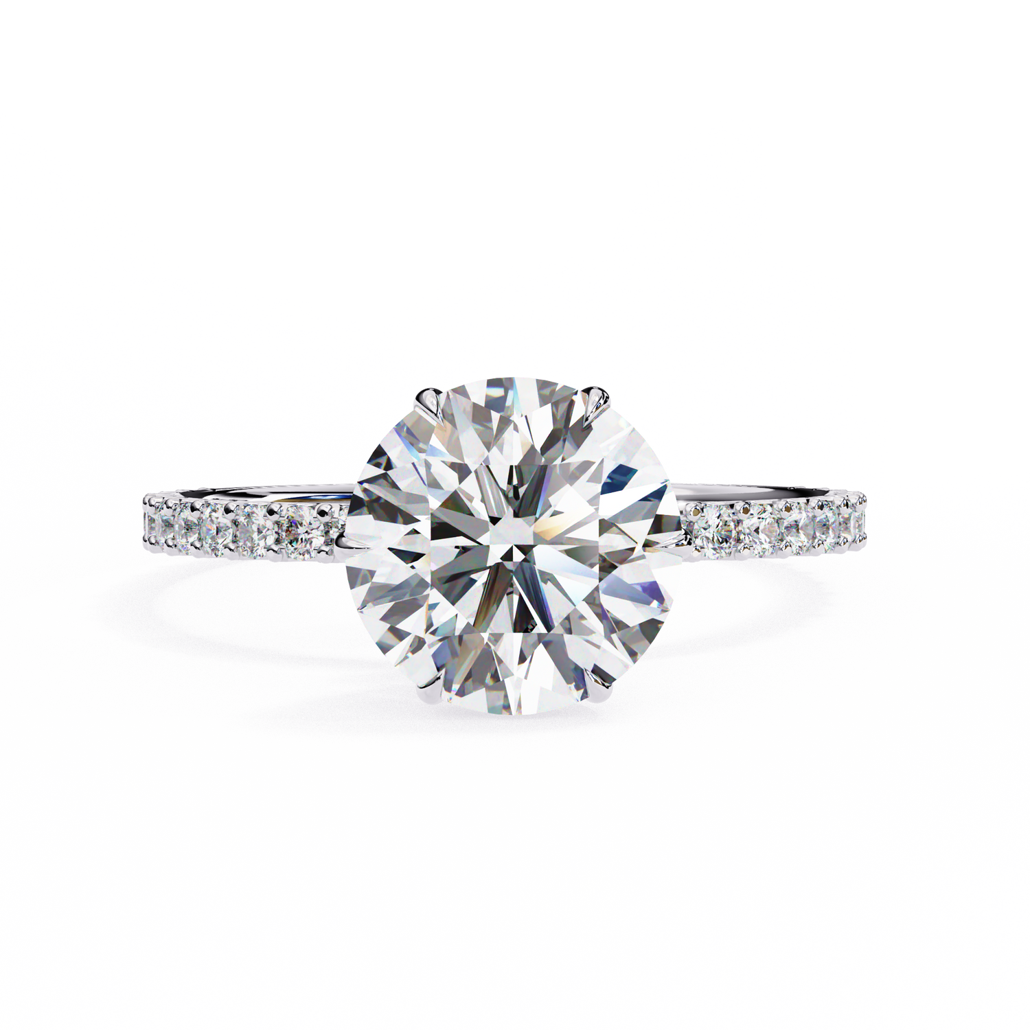 Aura Solitaire Ring