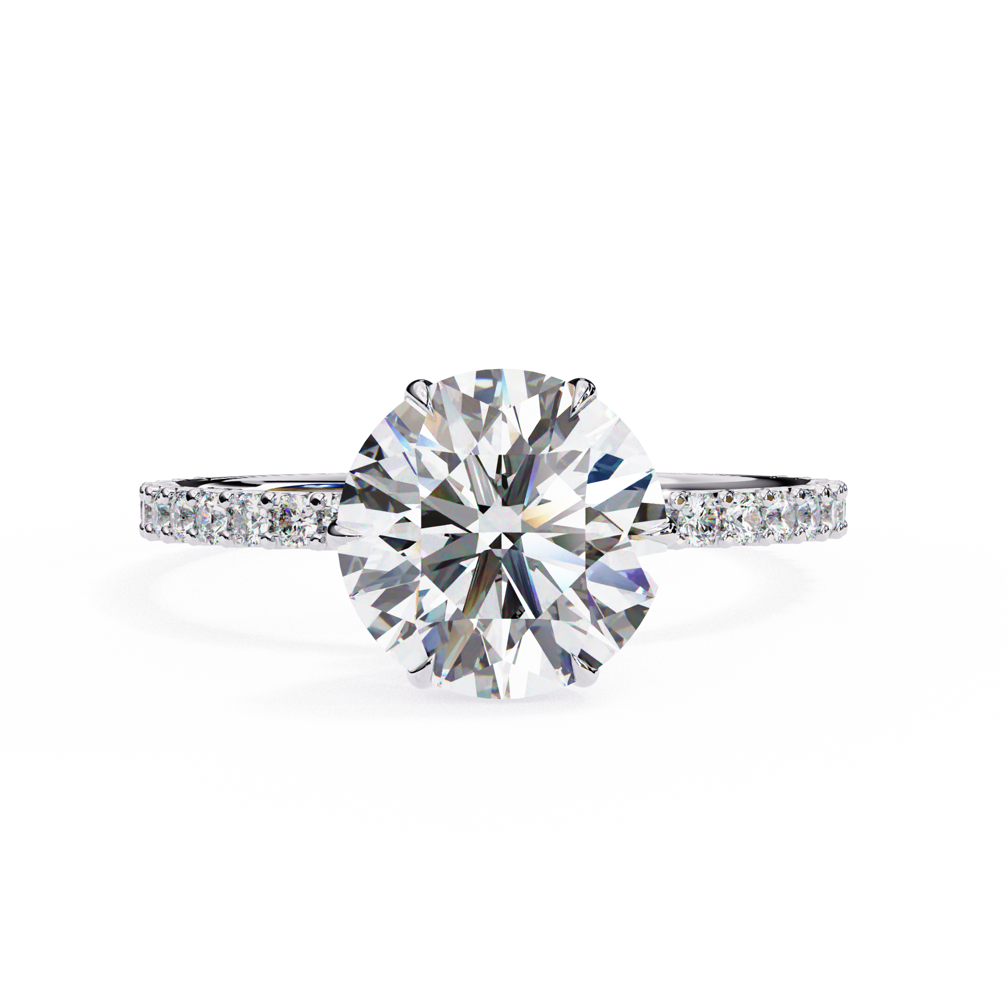 Aura Solitaire Ring