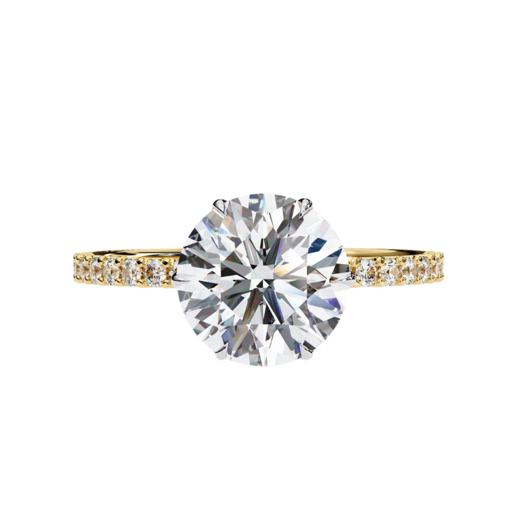 Aura Solitaire Ring