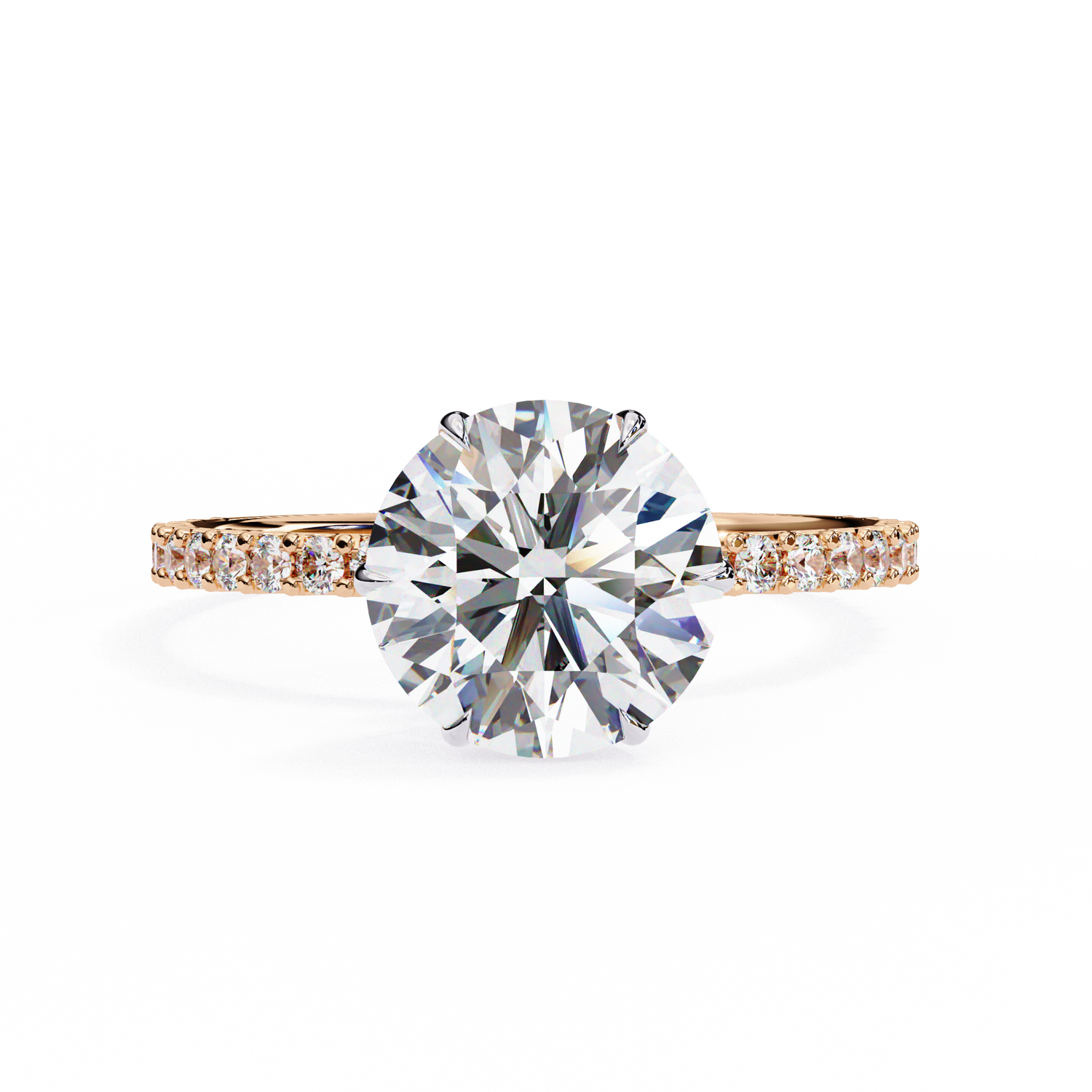 Aura Solitaire Ring
