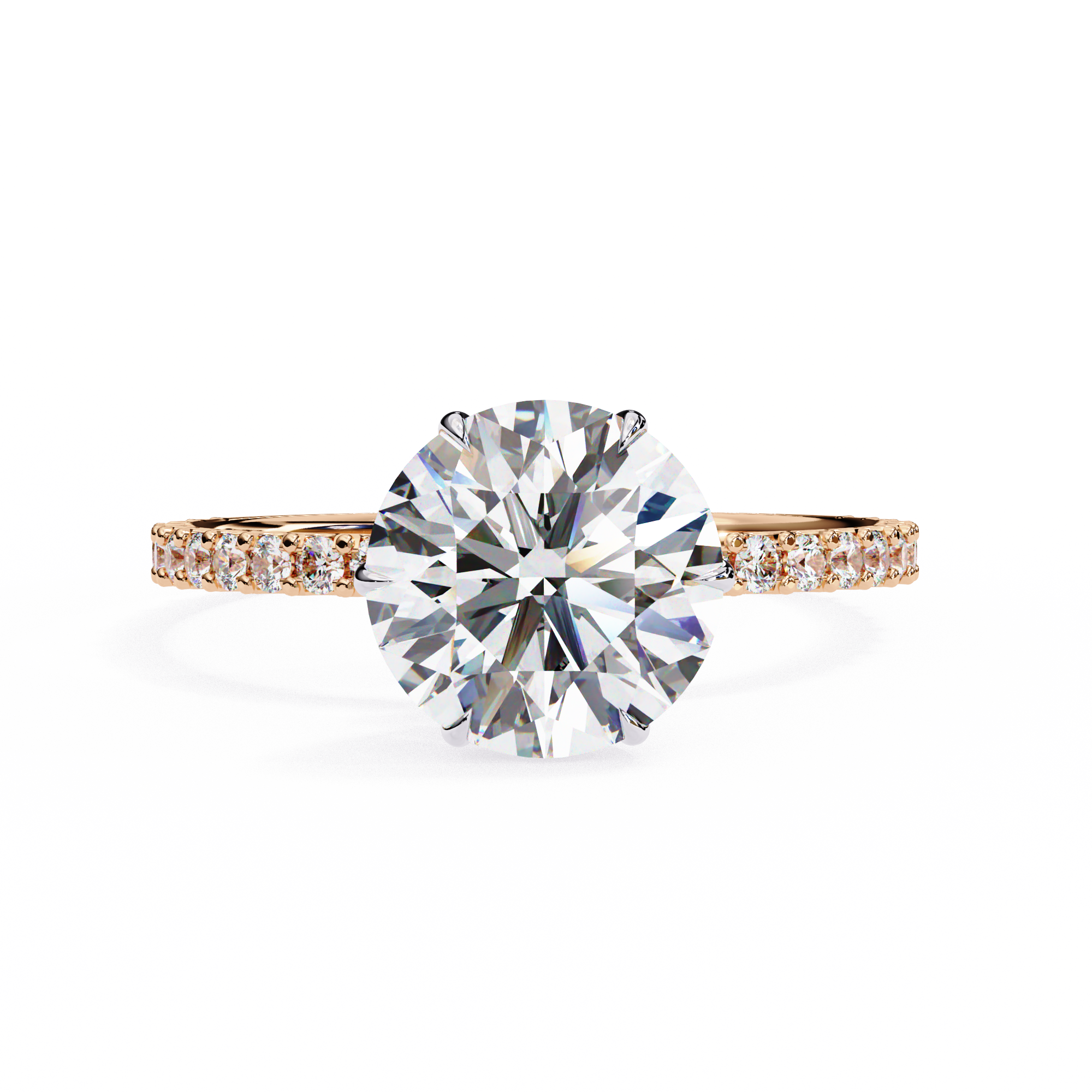 Aura Solitaire Ring