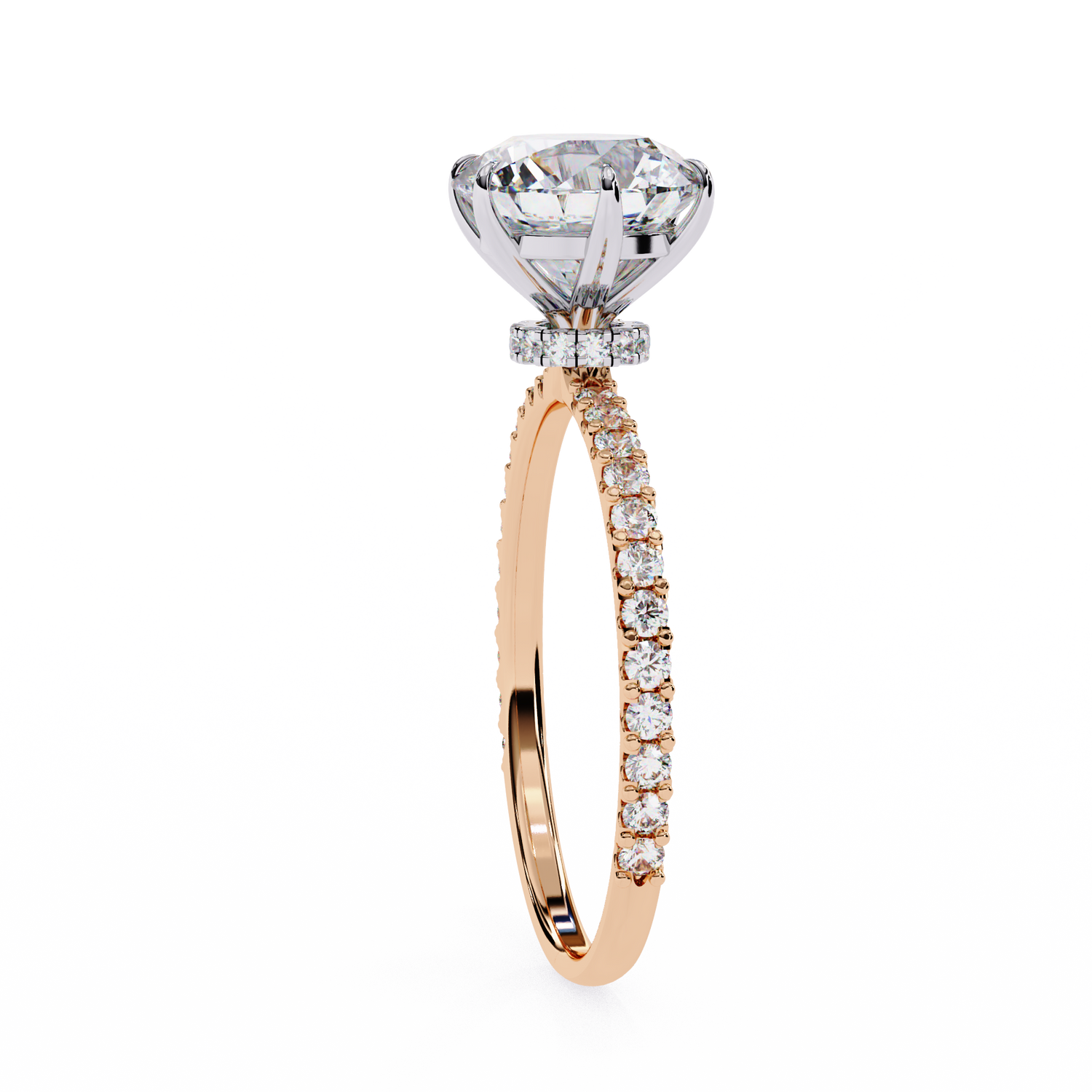 Aura Solitaire Ring
