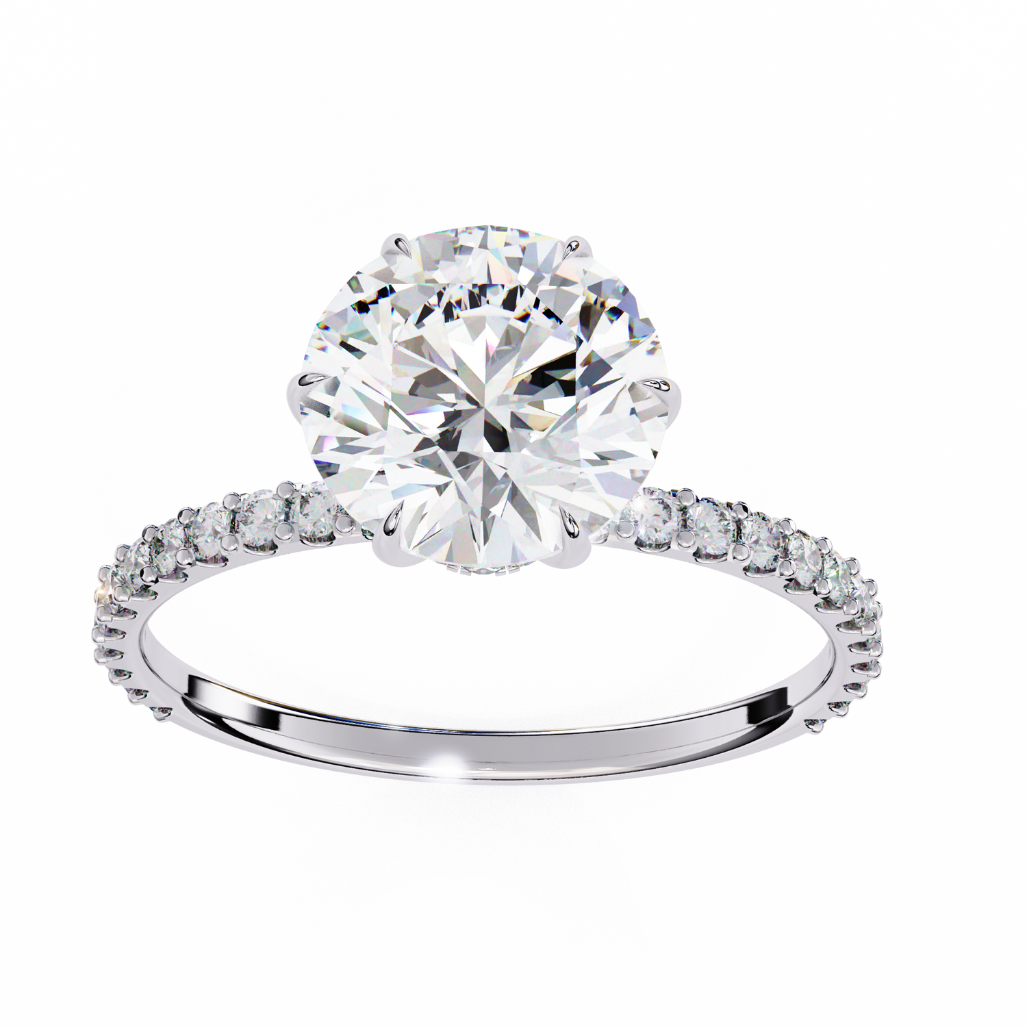 Aura Solitaire Ring