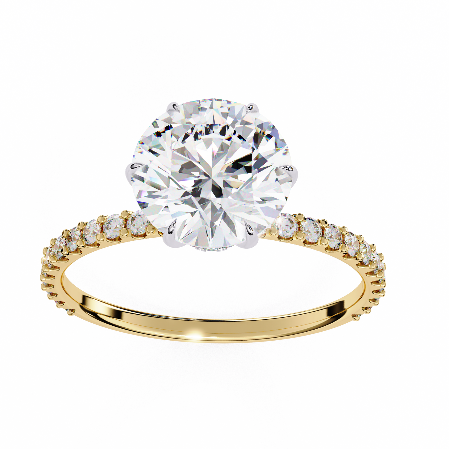 Aura Solitaire Ring