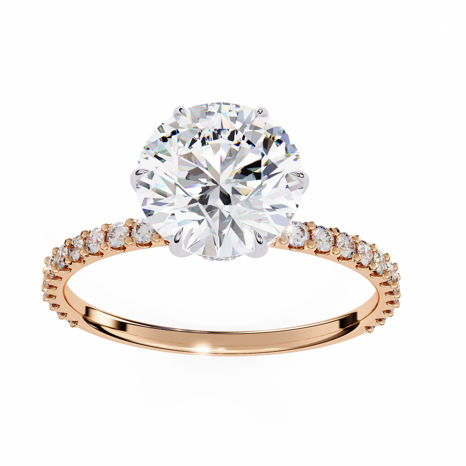 Aura Solitaire Ring