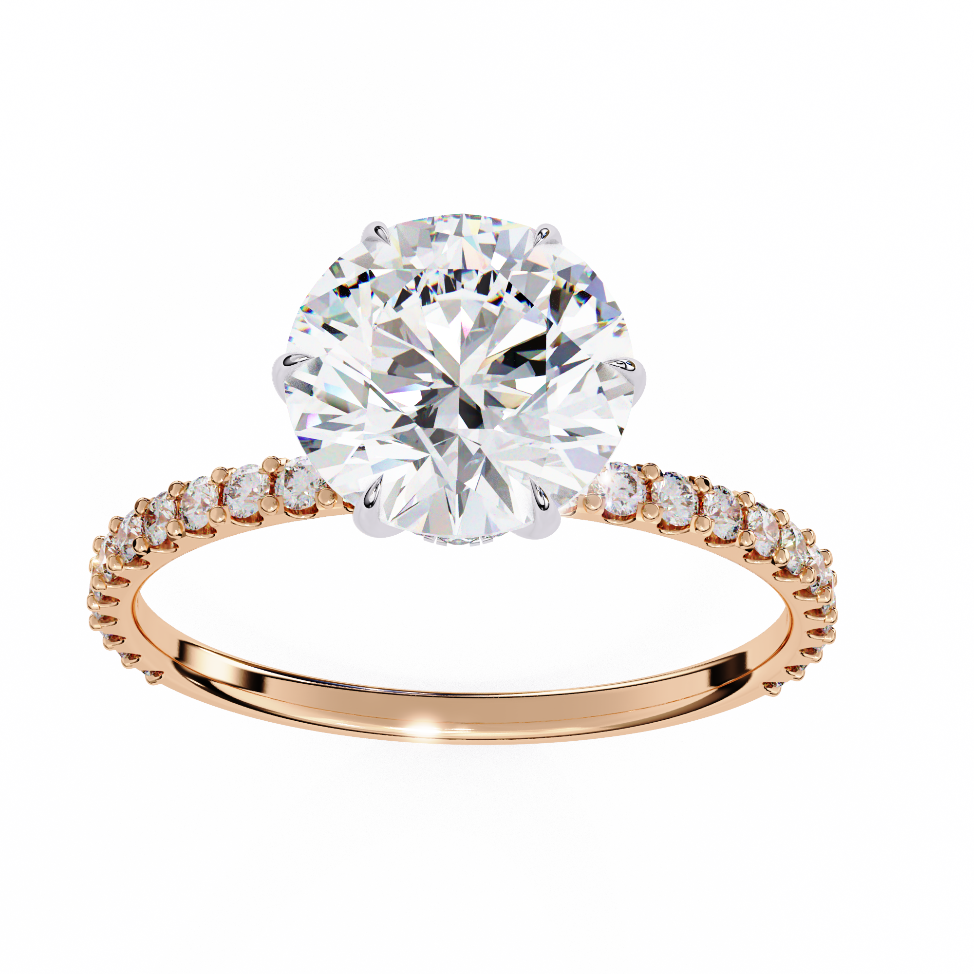 Aura Solitaire Ring