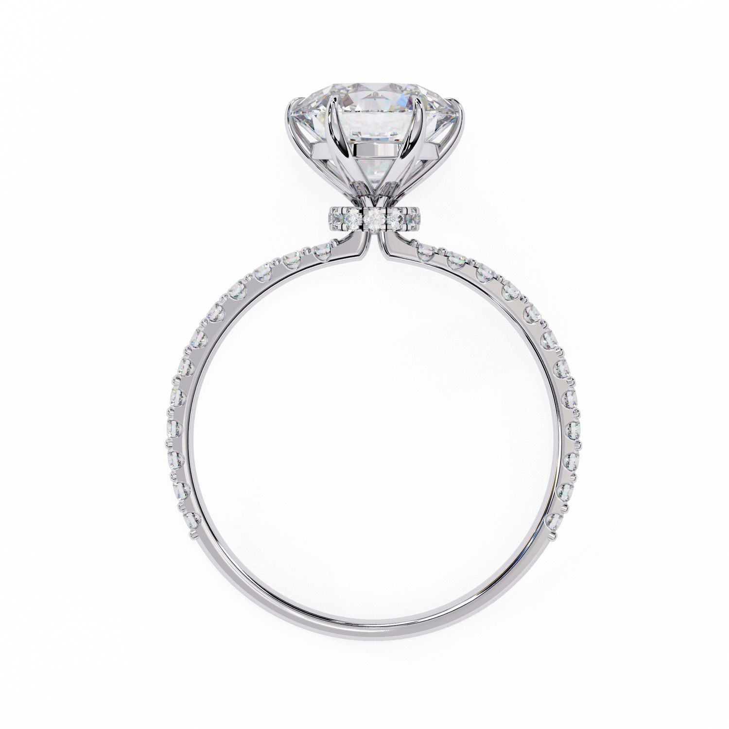 Aura Solitaire Ring