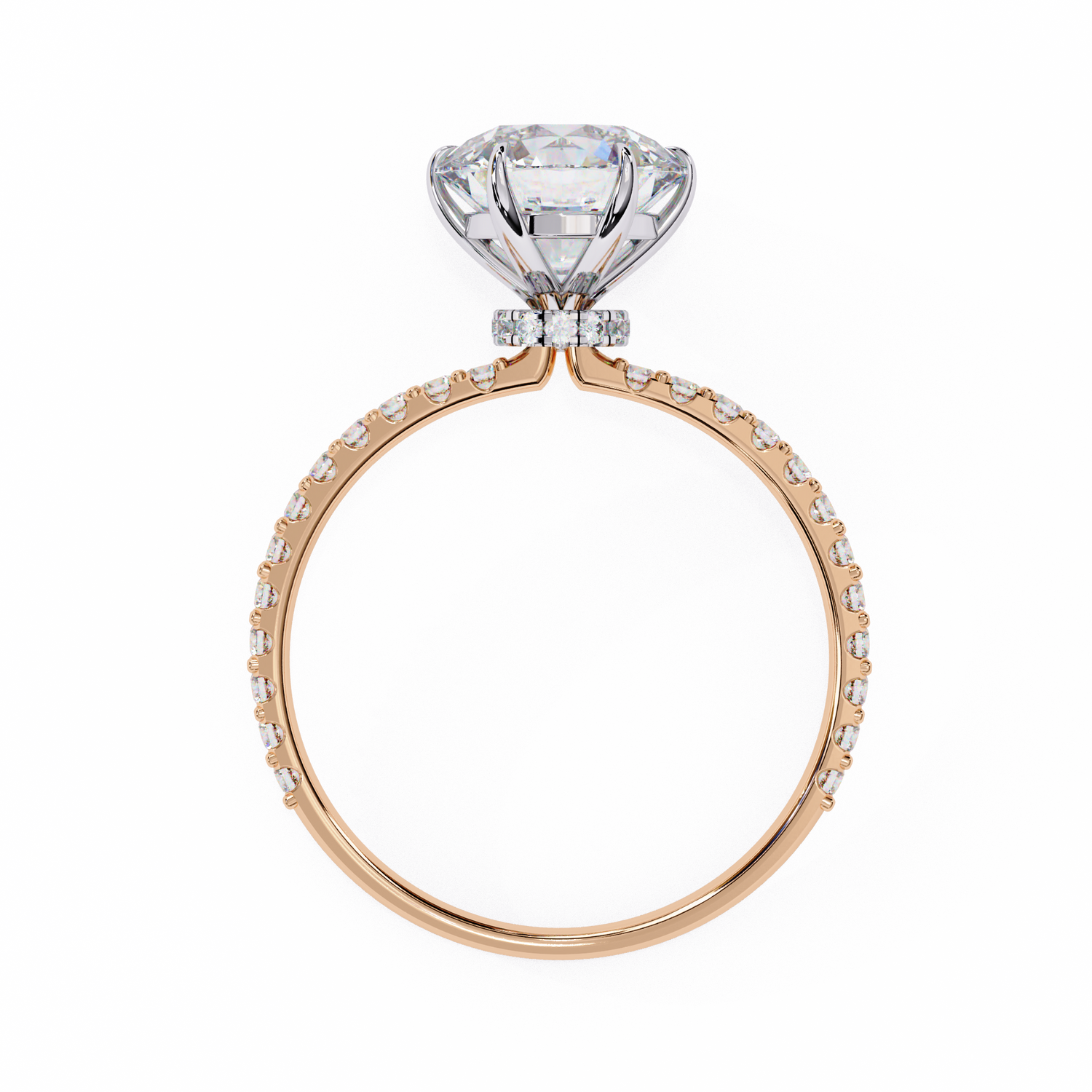 Aura Solitaire Ring