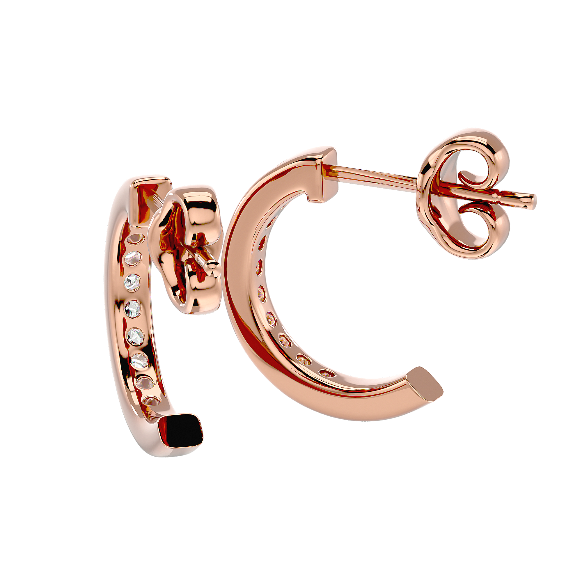 Roxanne Diamond Hoop