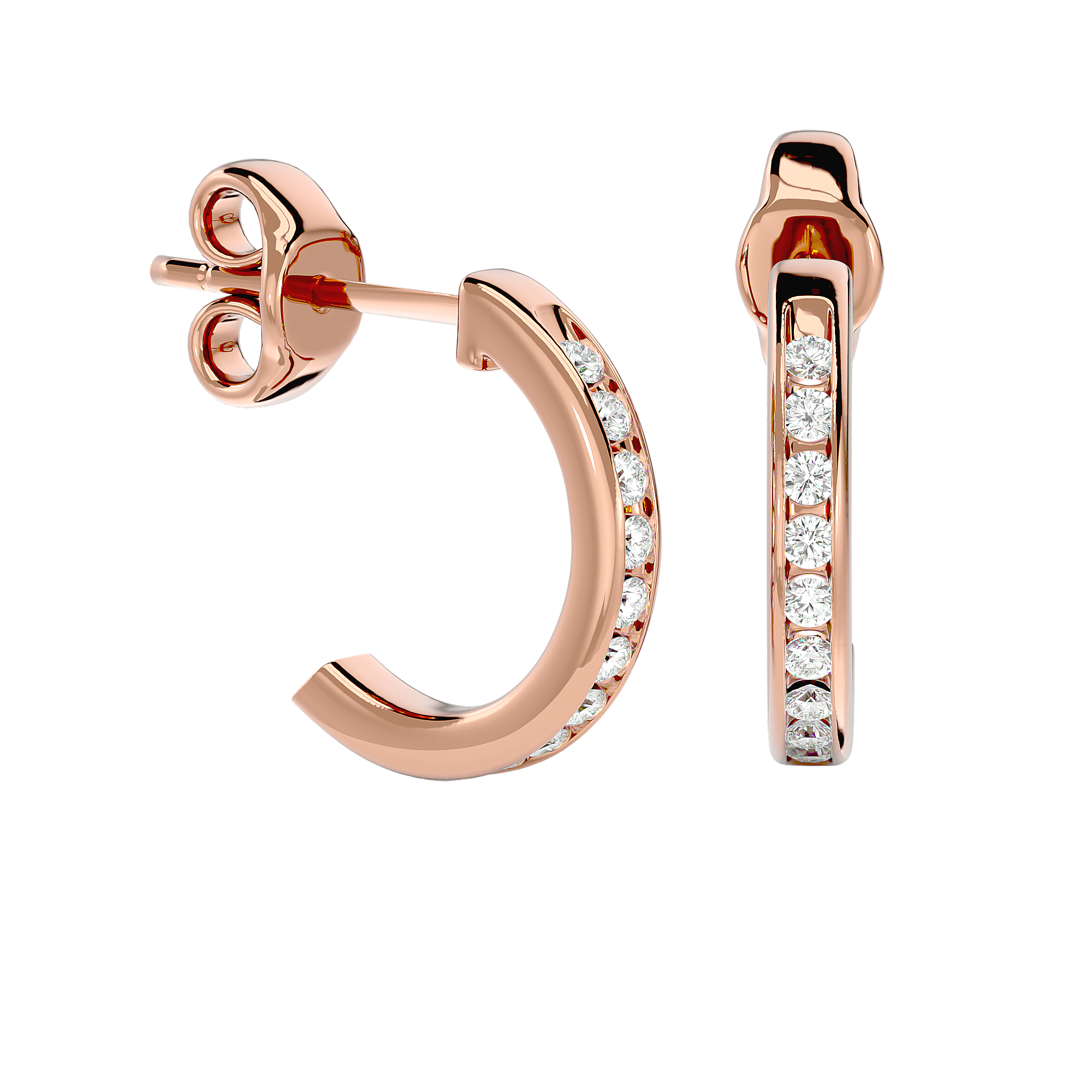 Roxanne Diamond Hoop