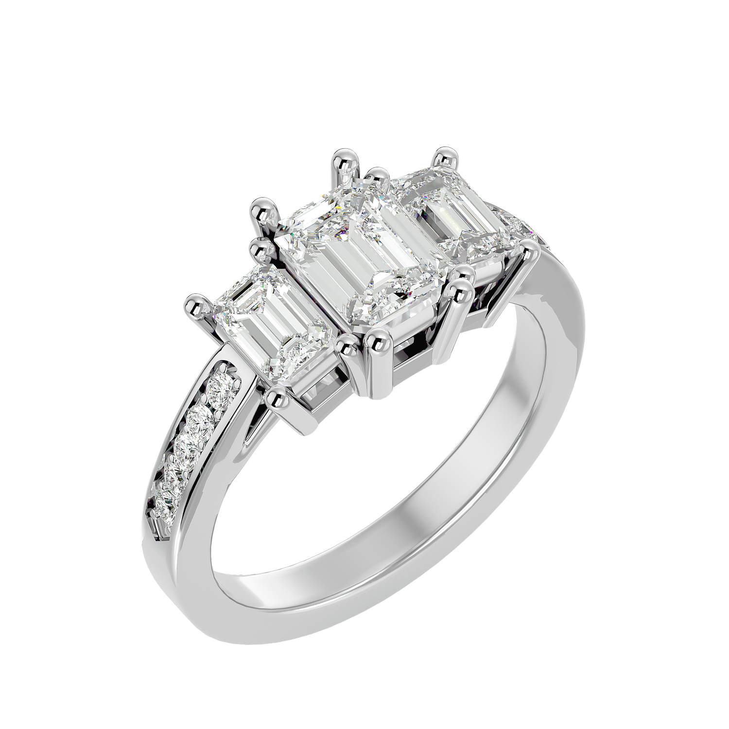 Sophia Three Stone Ring