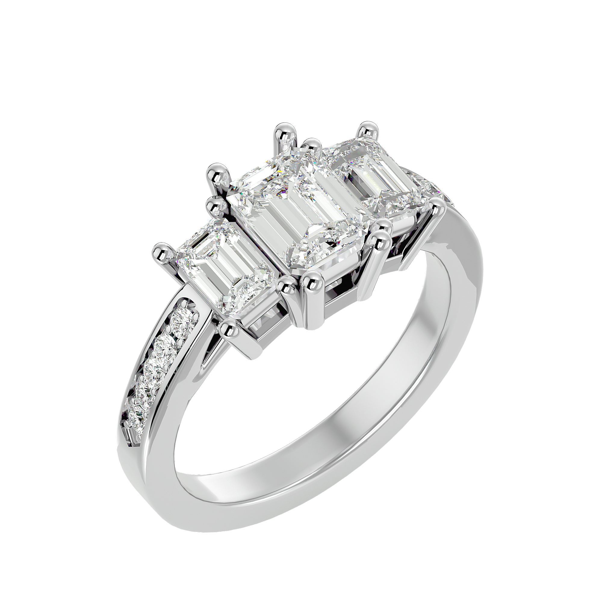 Sophia Three Stone Ring