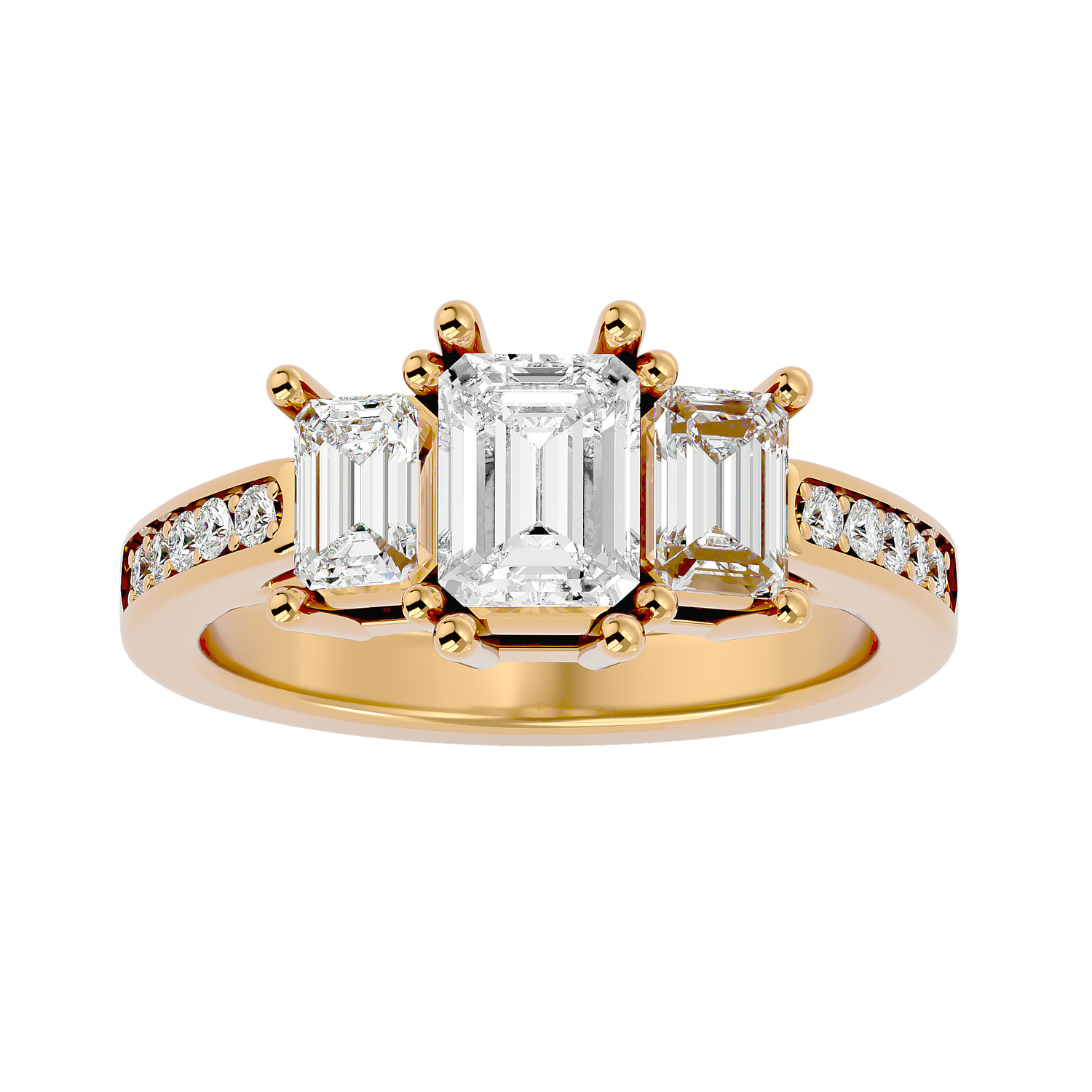 Sophia Three Stone Ring