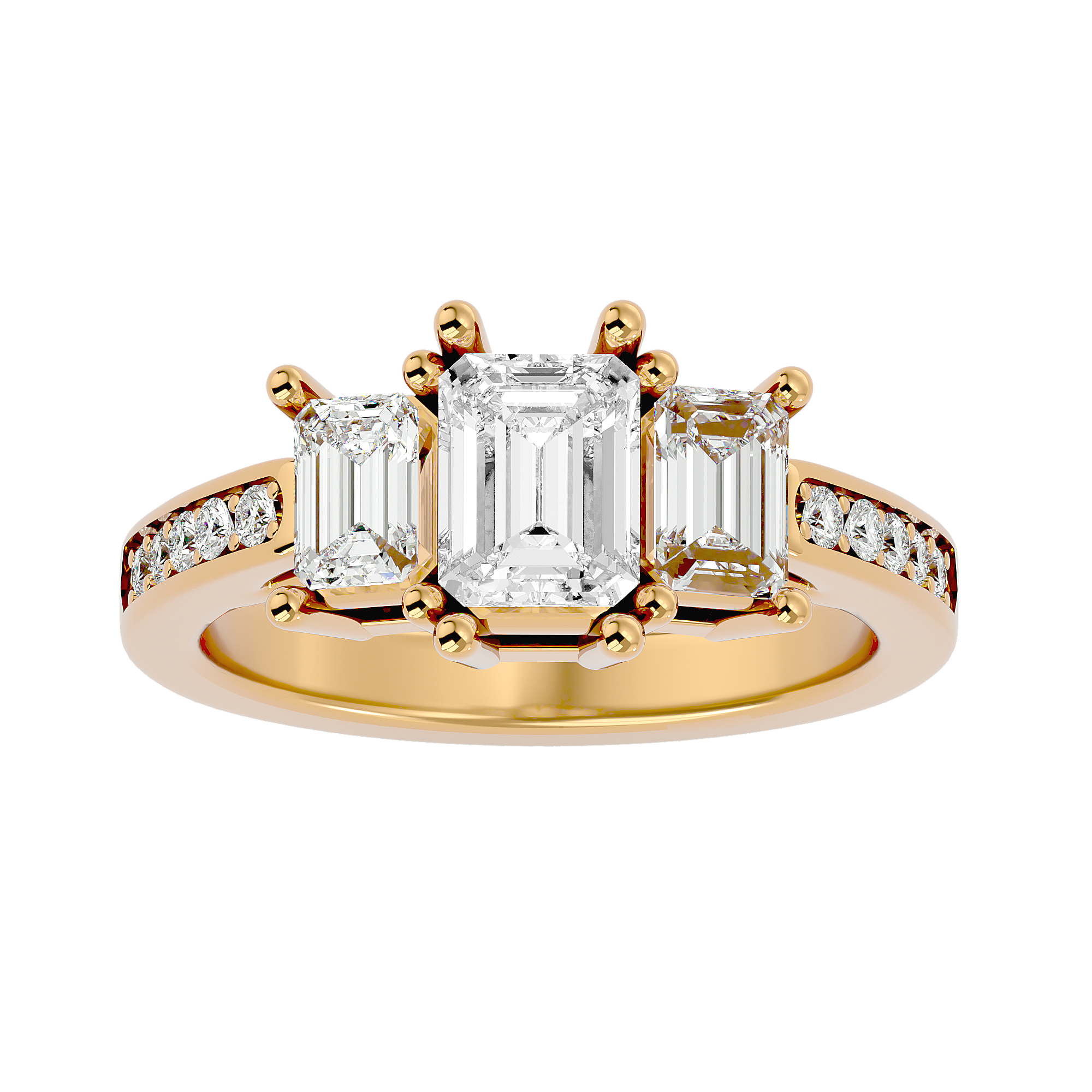 Sophia Three Stone Ring