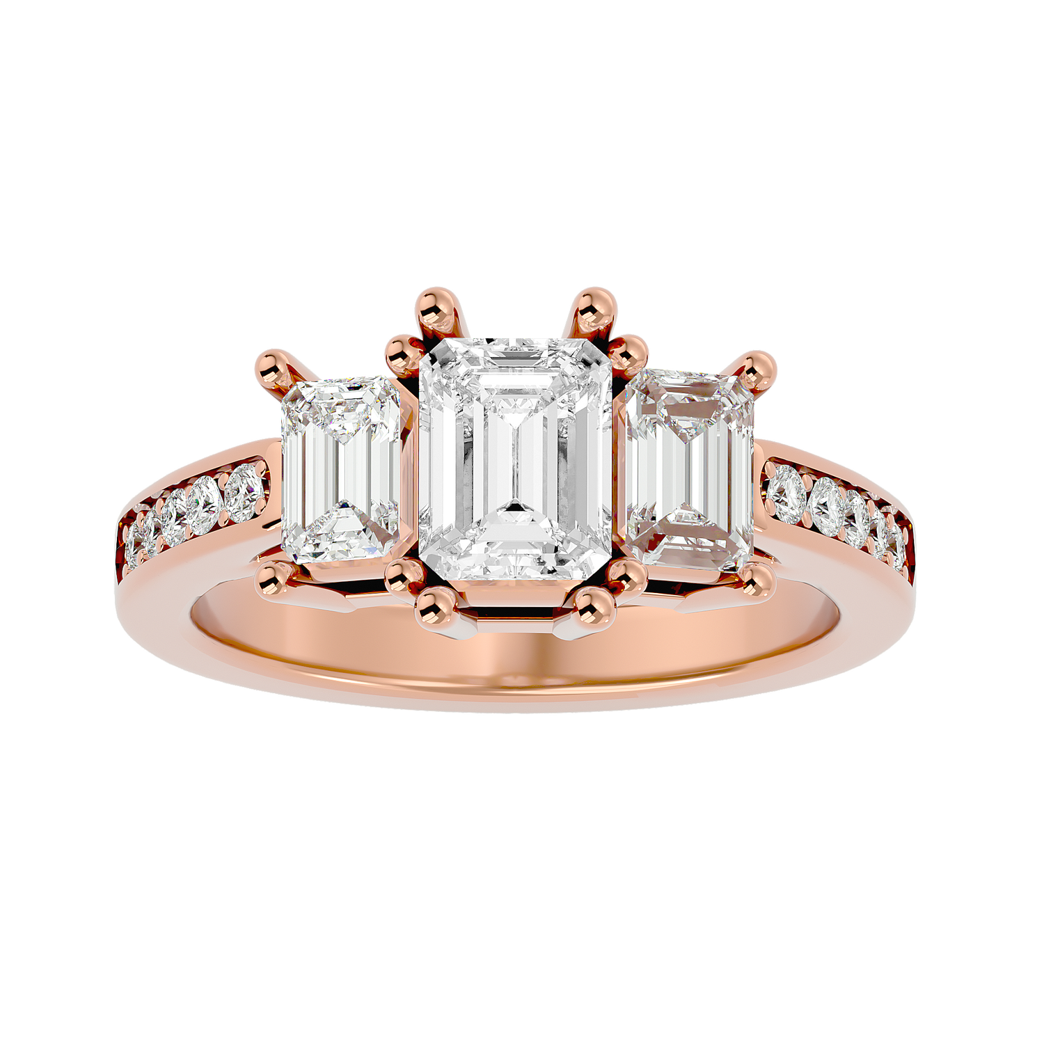 Sophia Three Stone Ring
