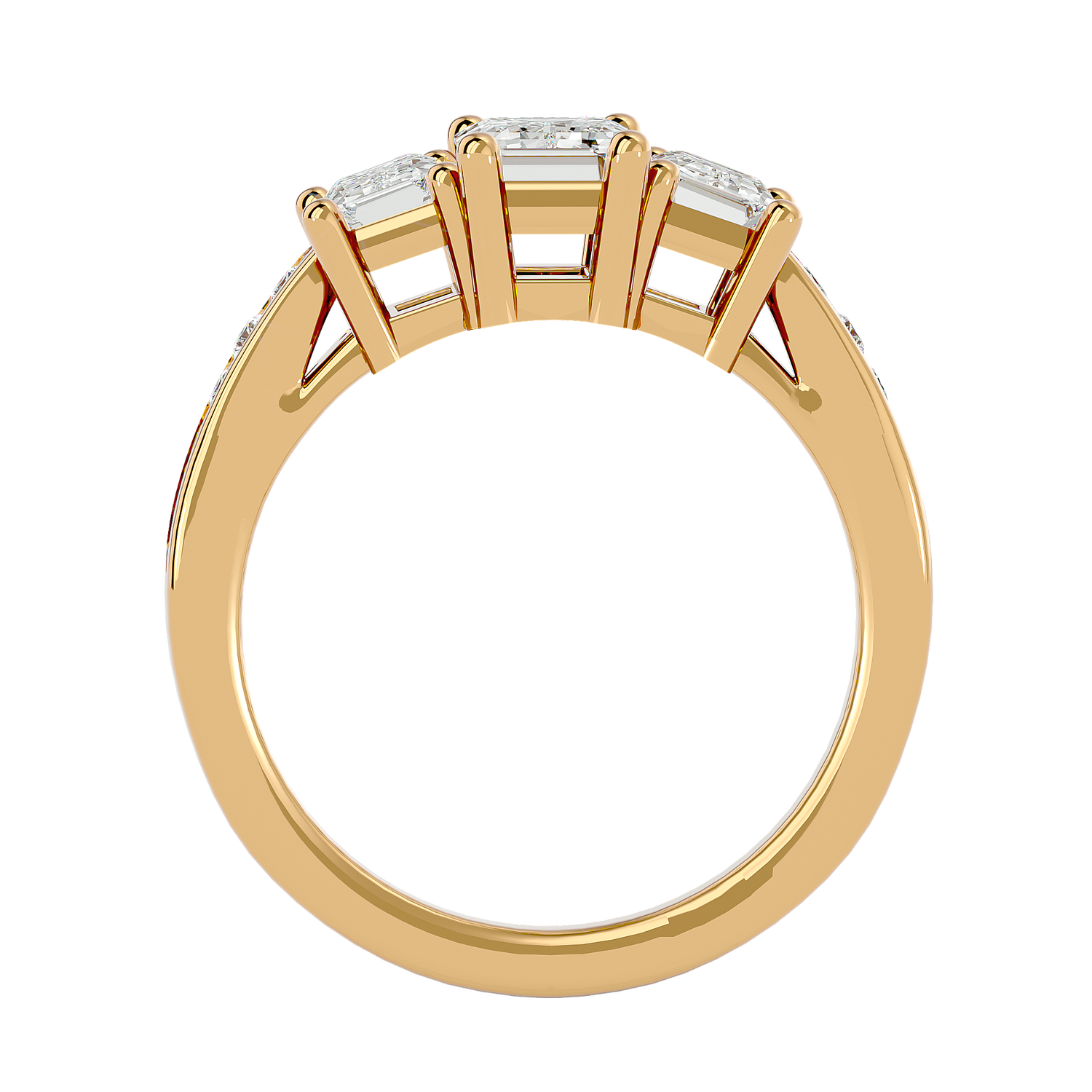 Sophia Three Stone Ring