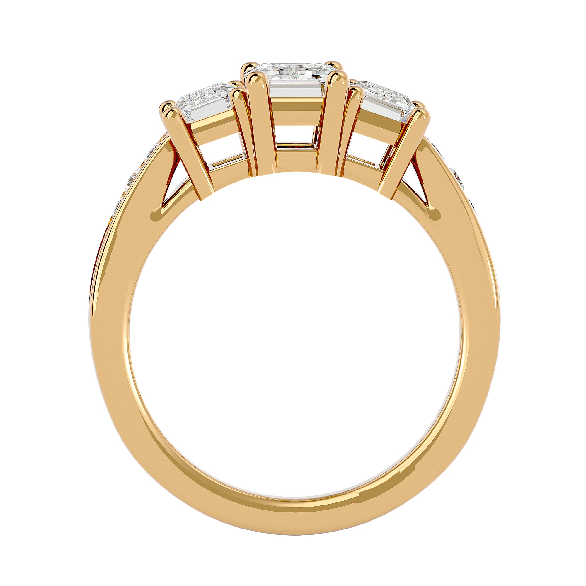 Sophia Three Stone Ring