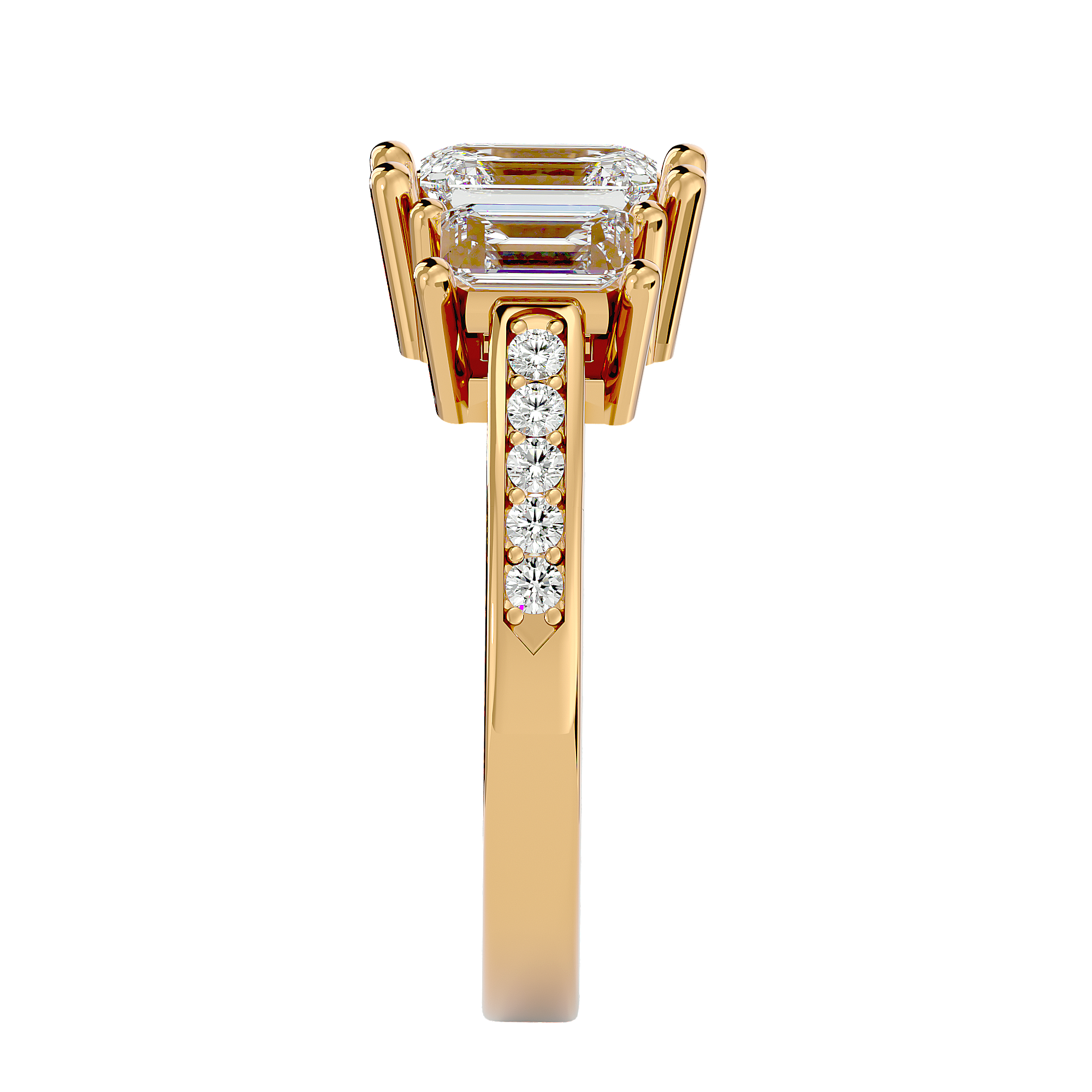 Sophia Three Stone Ring
