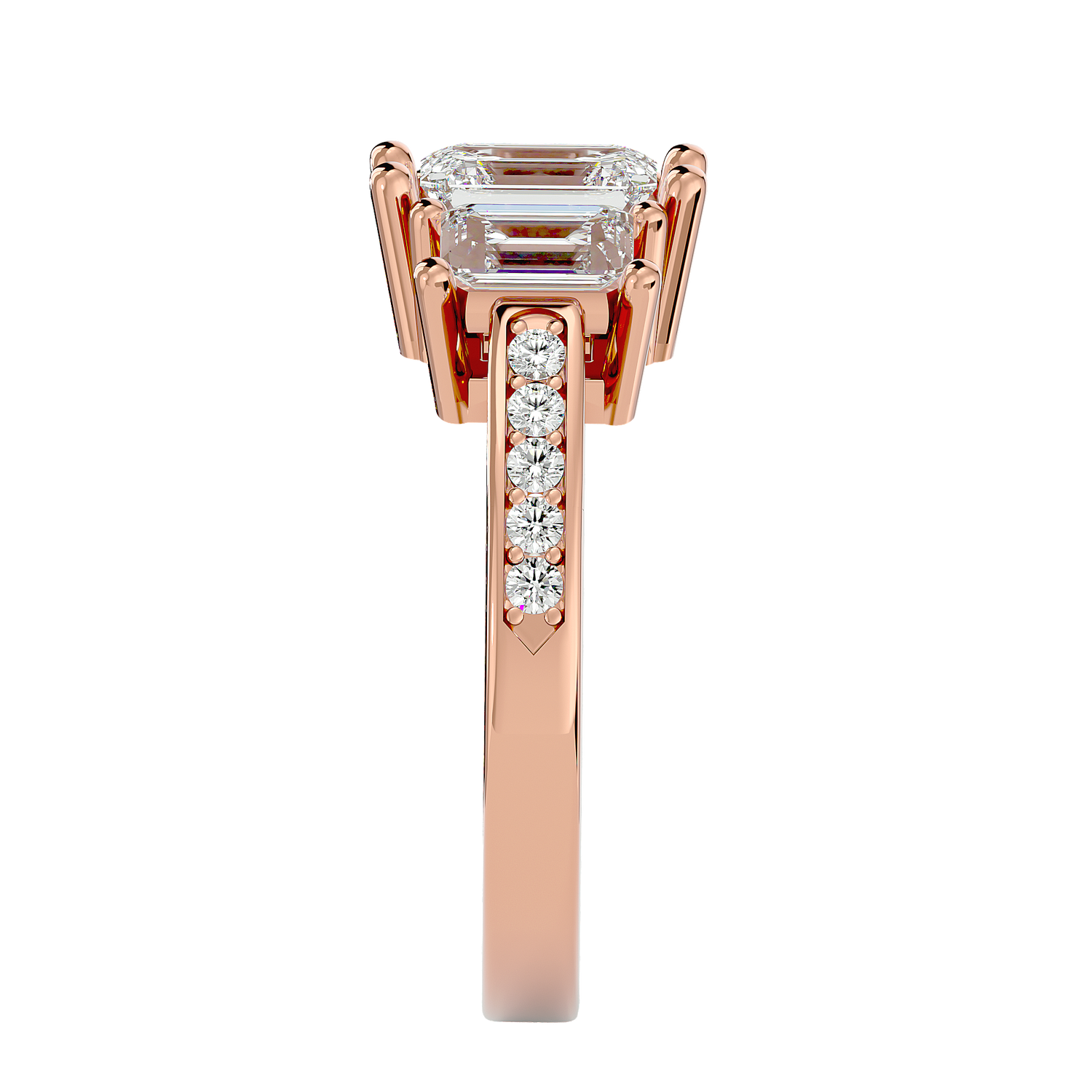 Sophia Three Stone Ring