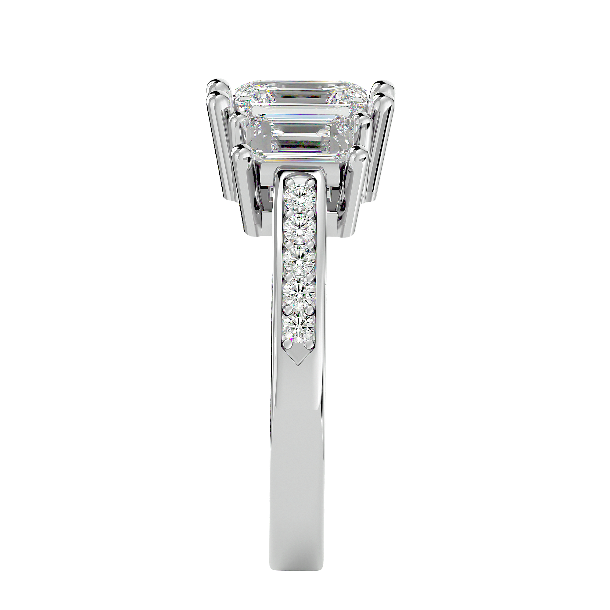 Sophia Three Stone Ring