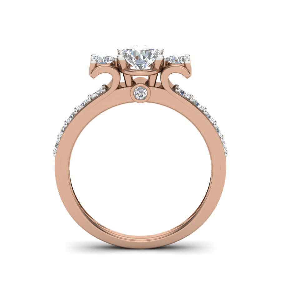 Lilly Solitaire Ring